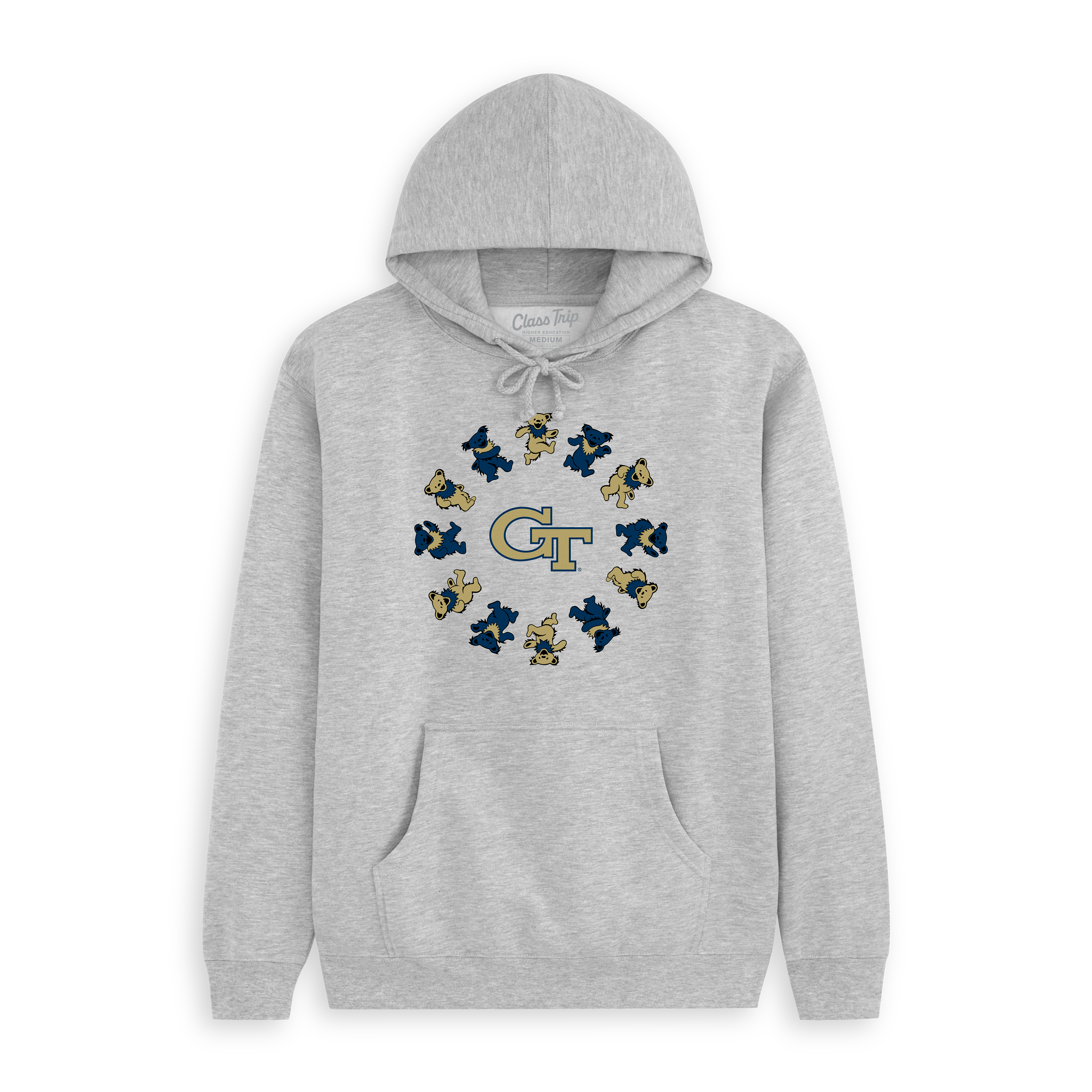 Georgia Tech x Grateful Dead Circle Bears Hoodie