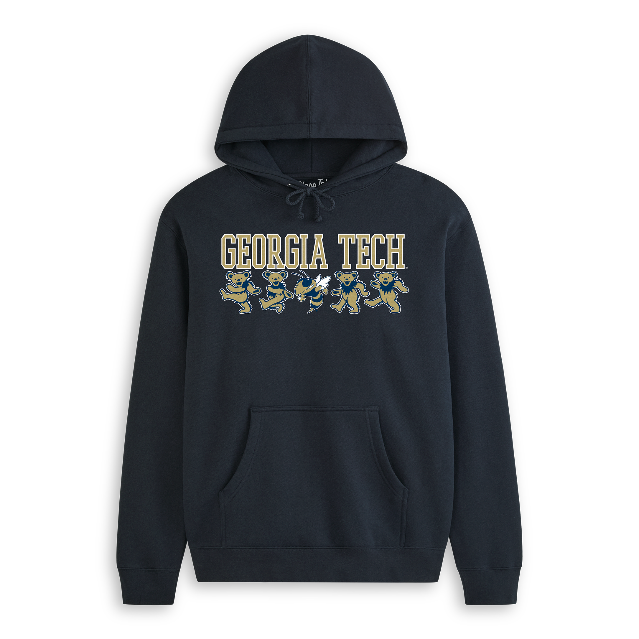 Georgia Tech x Grateful Dead Mascot Bears Hoodie