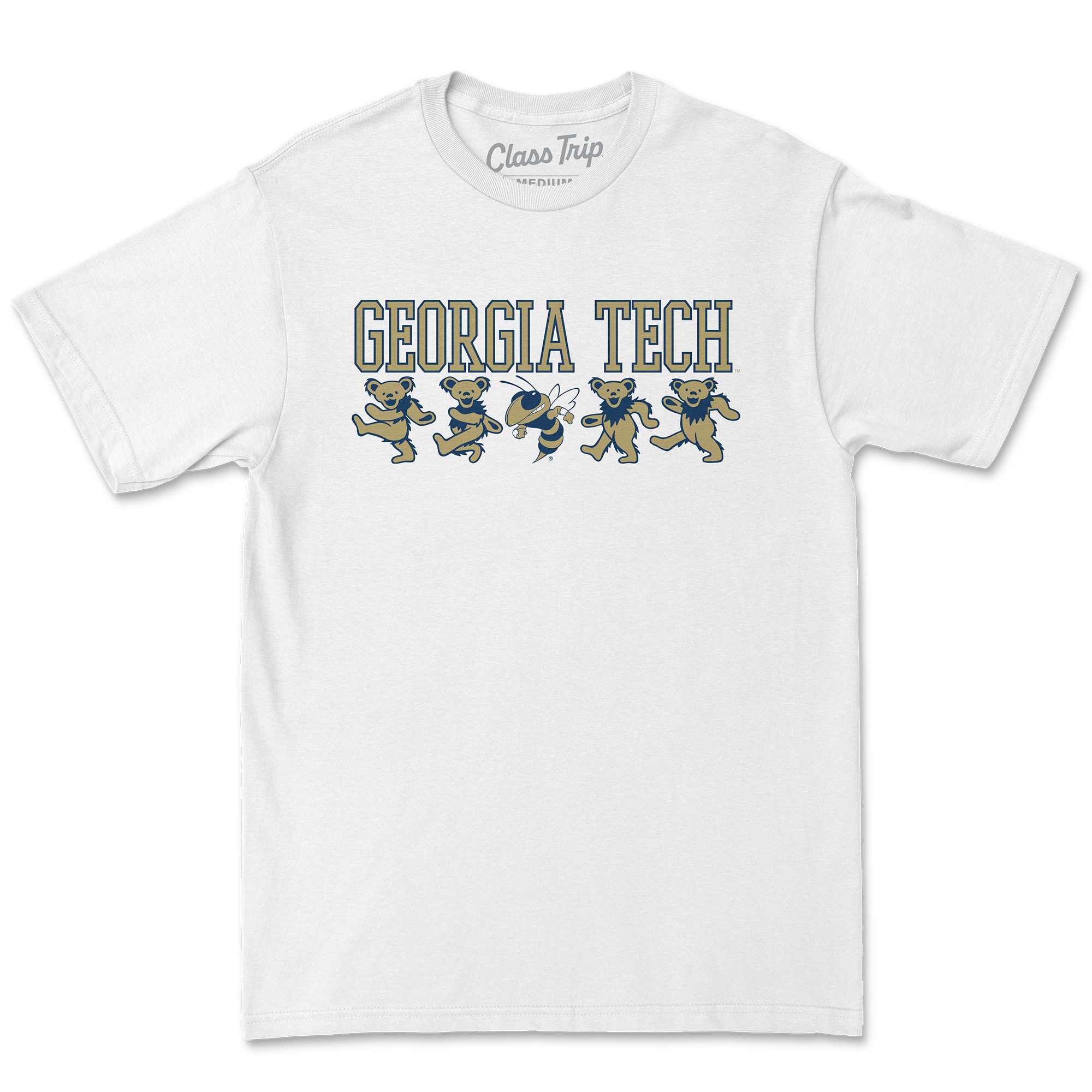 Georgia Tech x Grateful Dead Mascot Bears Tee