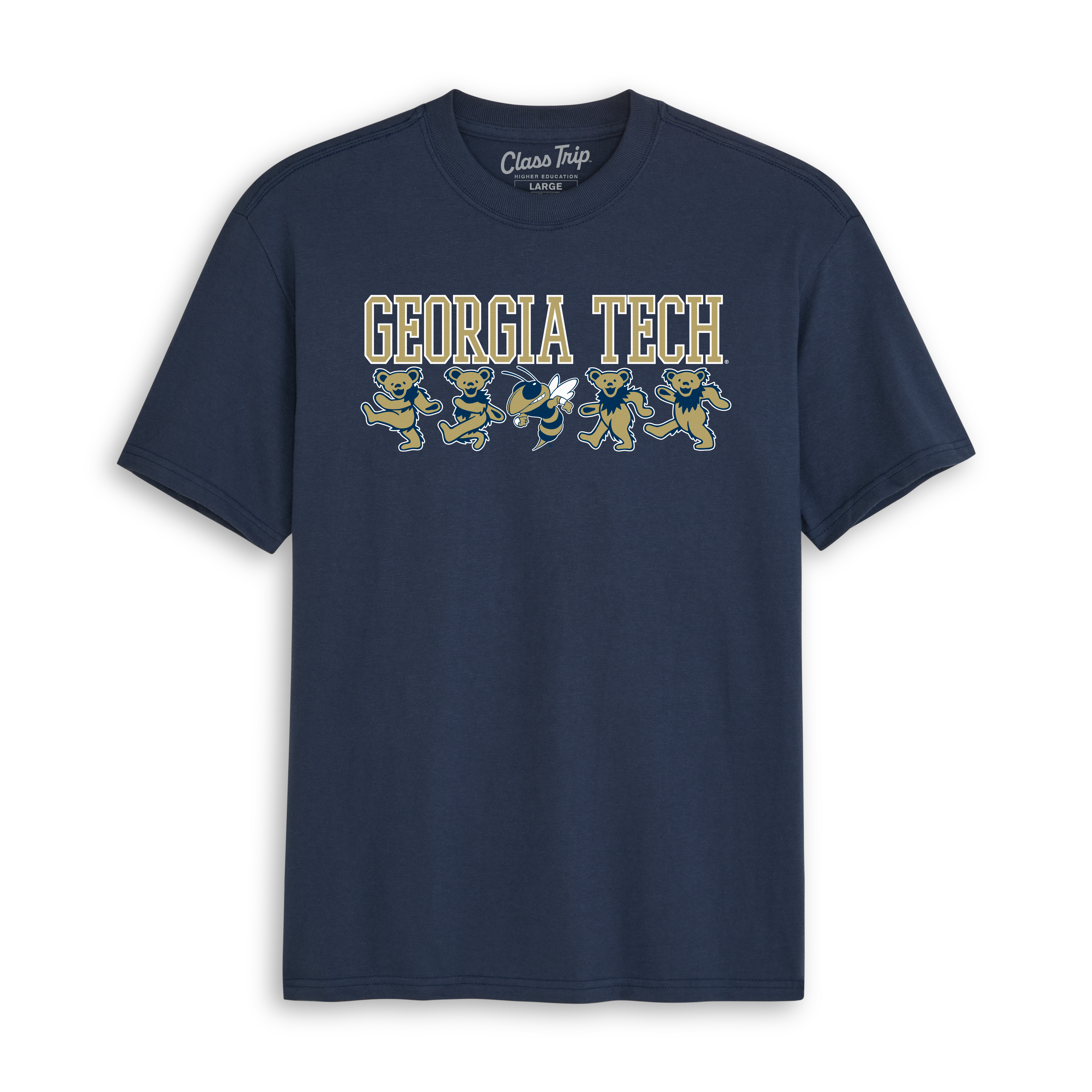 Georgia Tech x Grateful Dead Mascot Bears Tee – Class Trip