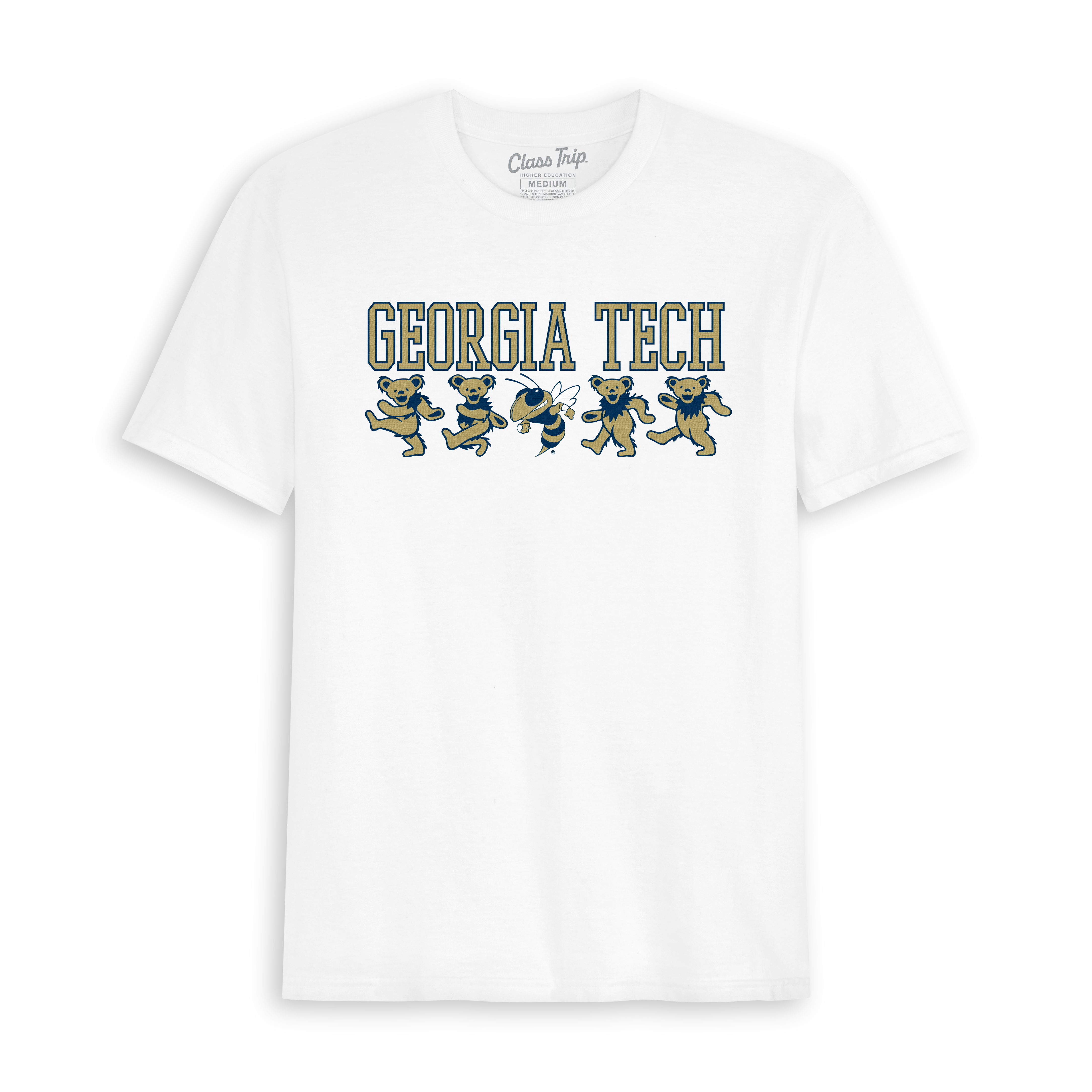 Georgia Tech x Grateful Dead Mascot Bears Tee