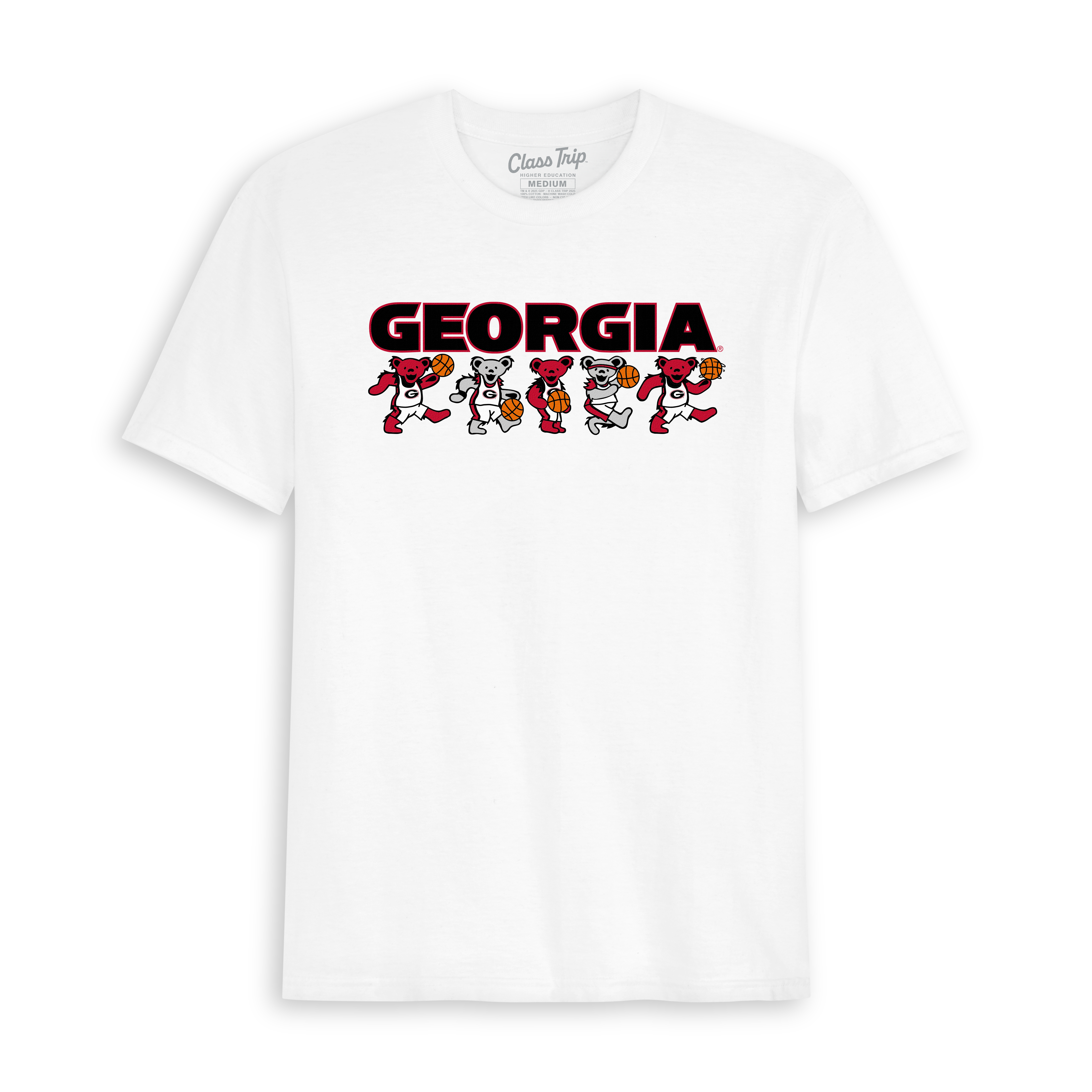 Georgia x Grateful Dead Basketball Bears Tee