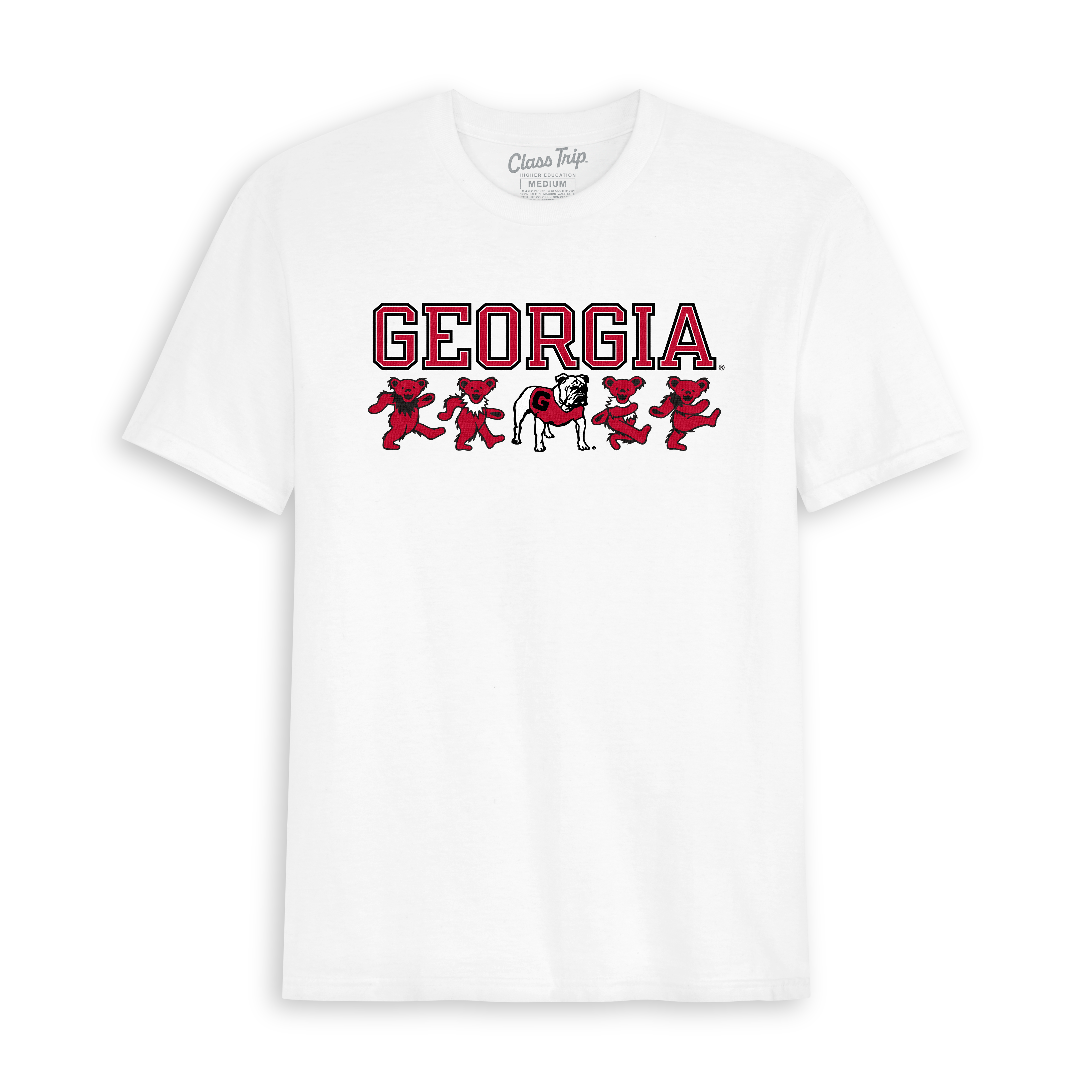 Georgia x Grateful Dead Mascot Dawgs Tee – Class Trip