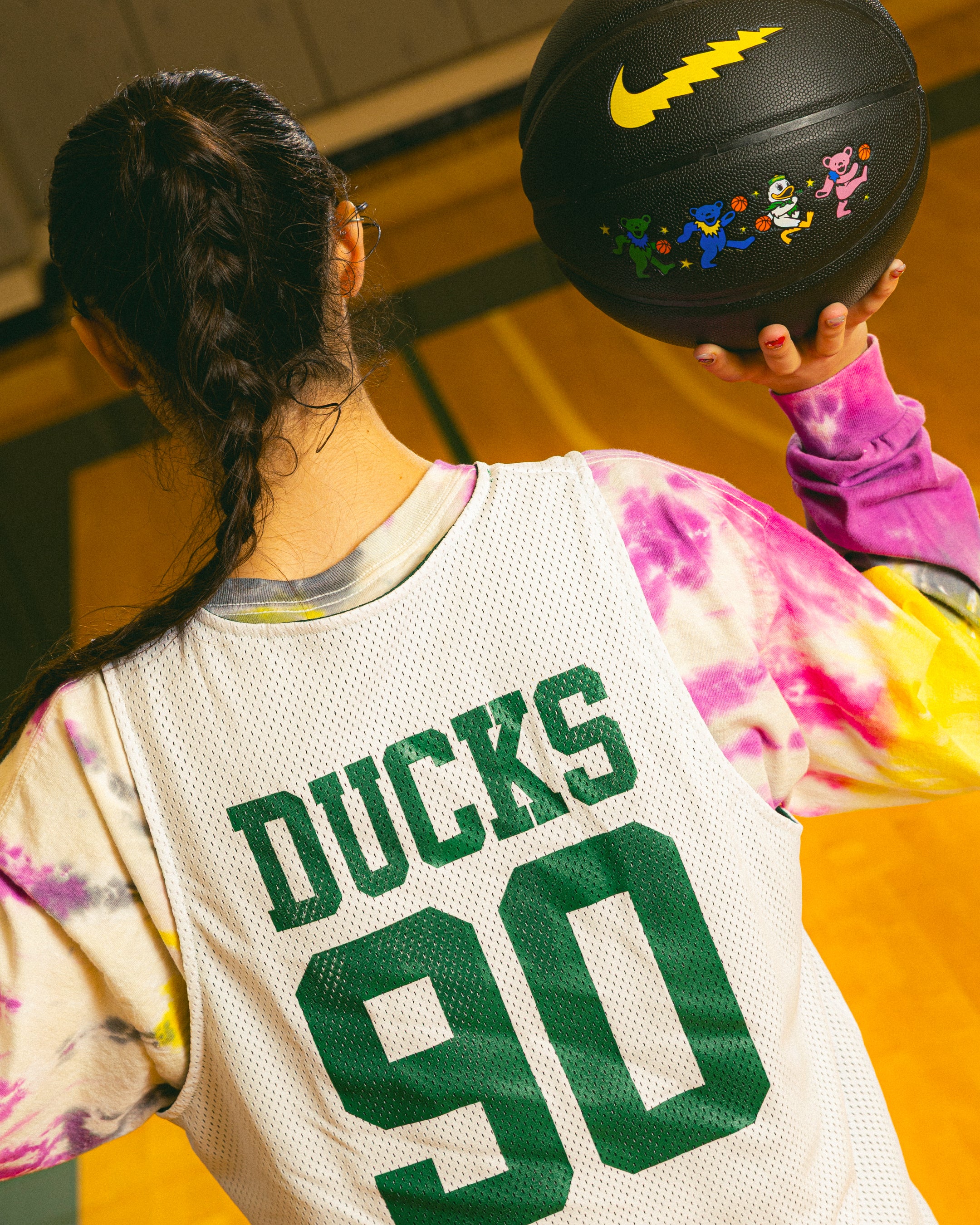 Nike x Class Trip Grateful Ducks Reversible Basketball Practice Jersey