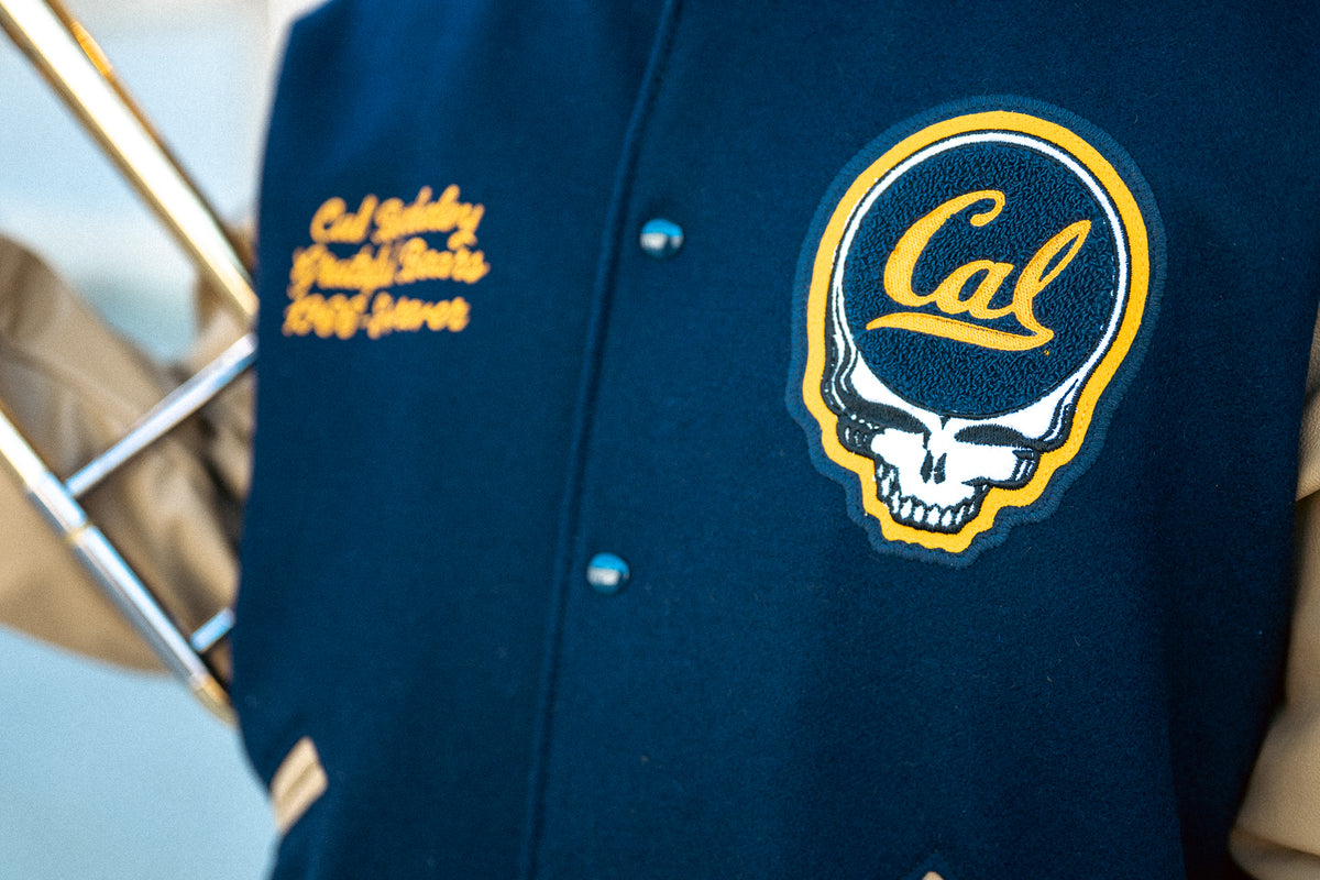 Cal Berkeley x Class Trip Grateful Bears Varsity Jacket