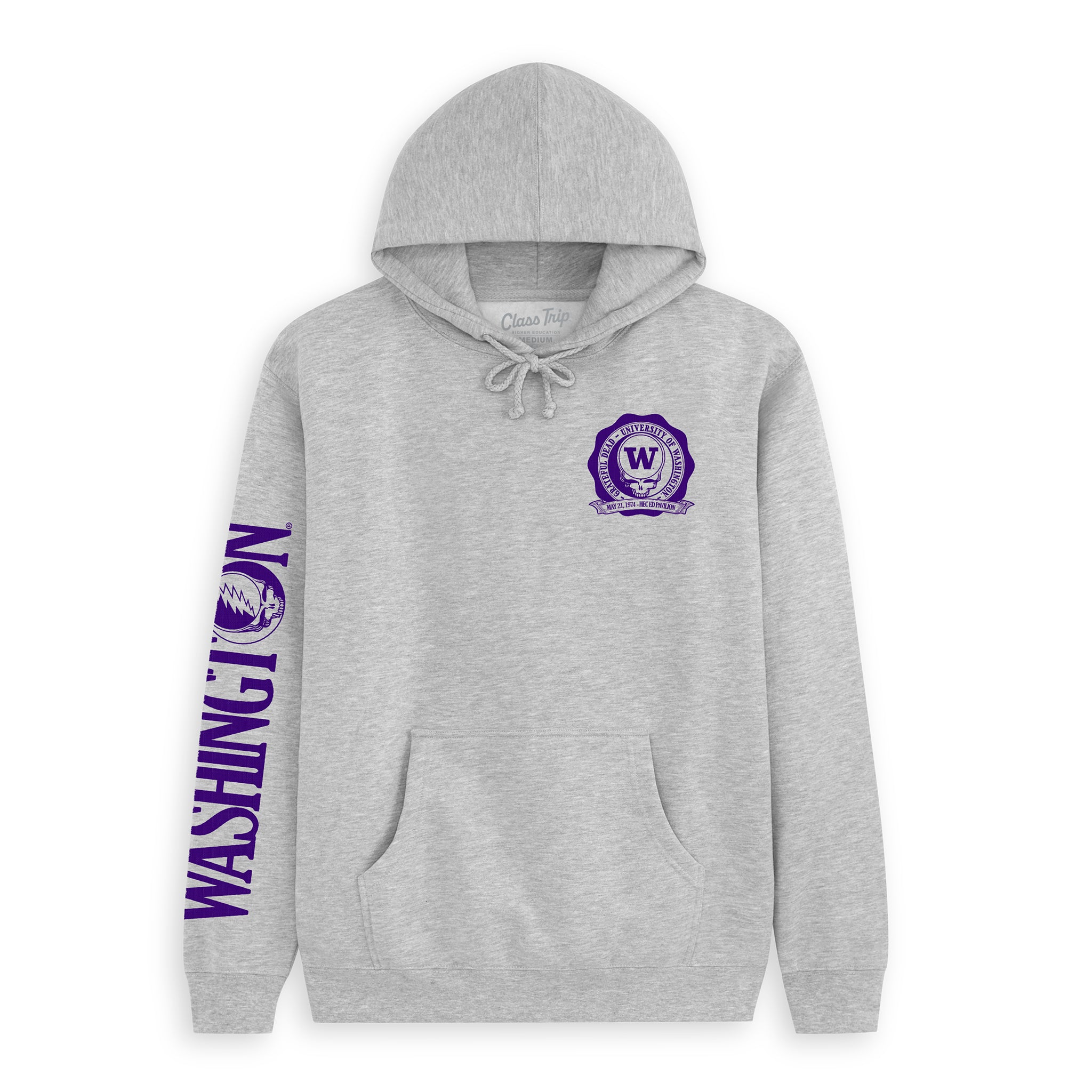 Washington x Grateful Dead '74 HEC ED Steal Your Face Hoodie