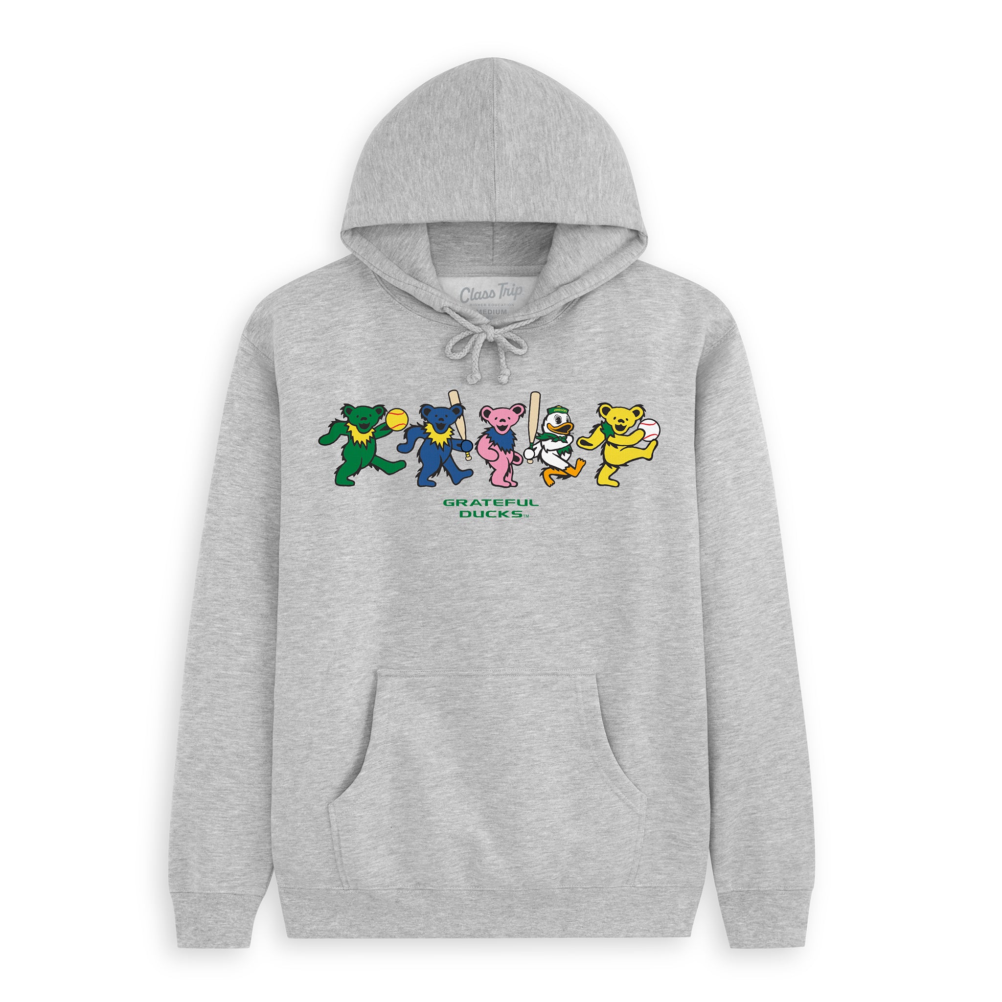 Grateful Ducks Baseball Bears Hoodie