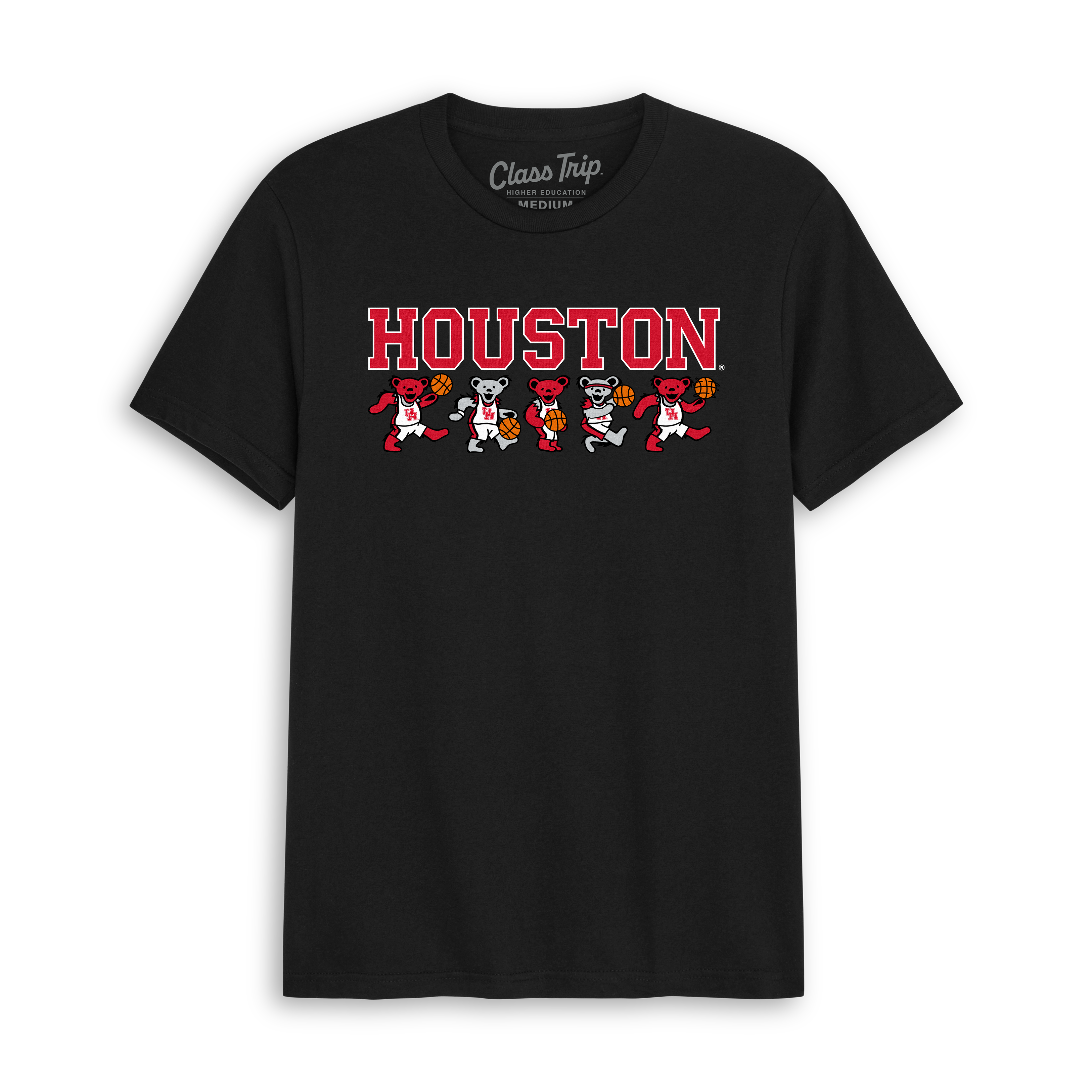 Houston x Grateful Dead Basketball Bears Tee