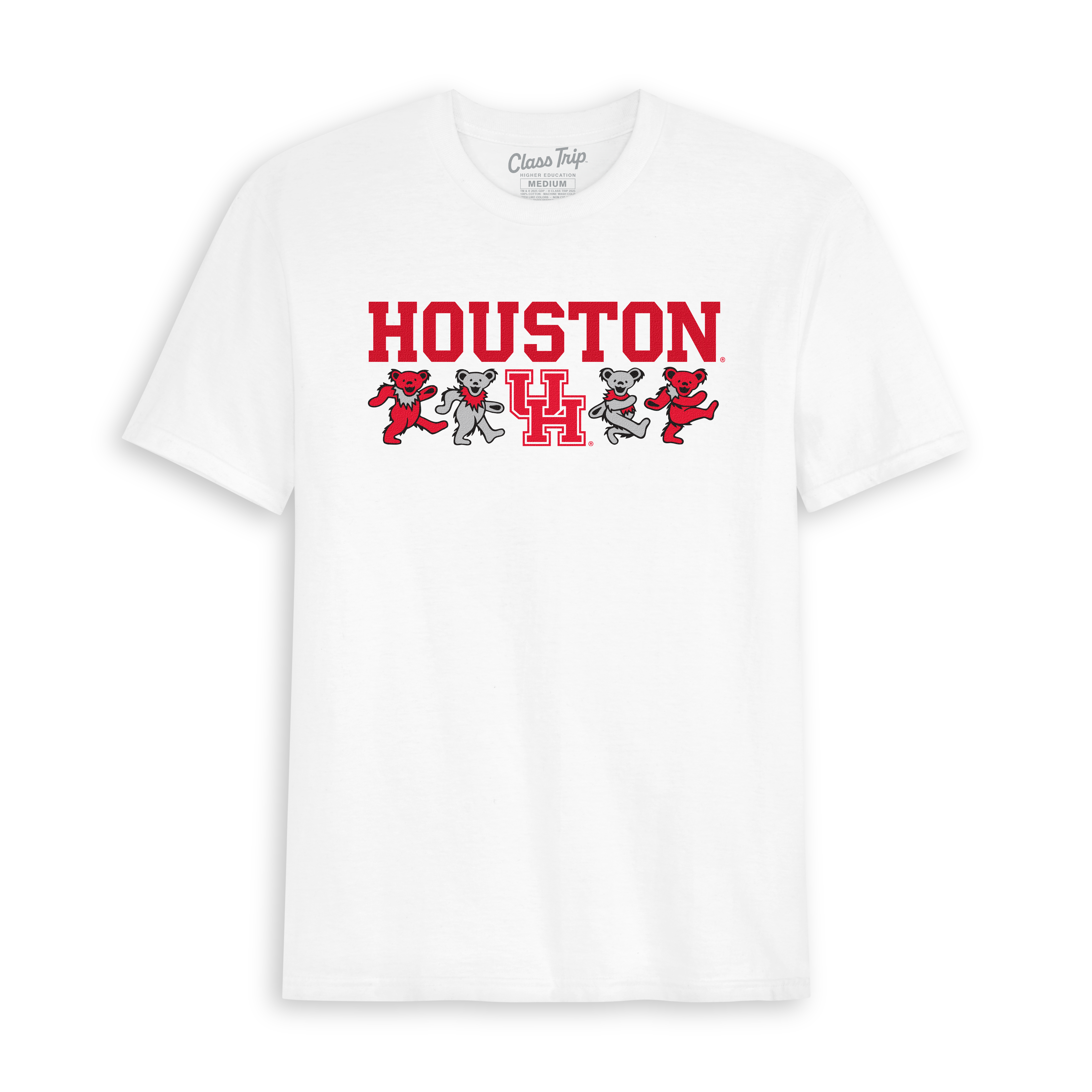 Houston x Grateful Dead Mascot Bears Tee