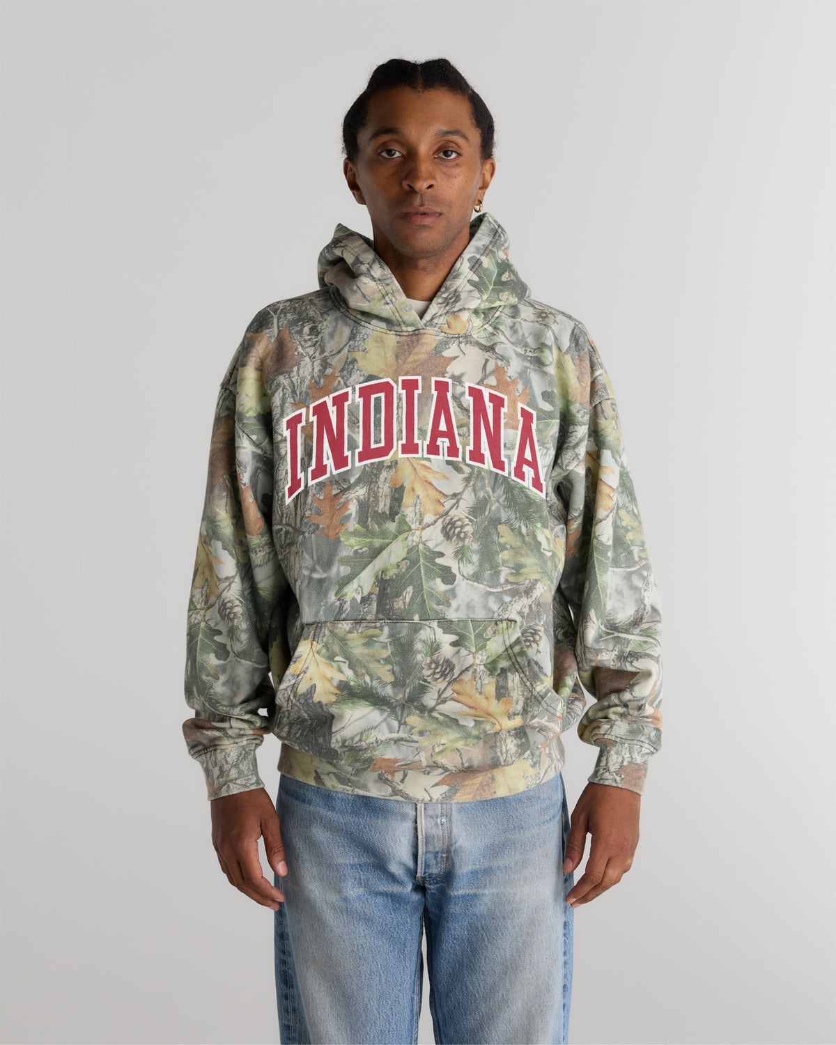 Indiana Heavyweight Campus Camo Hoodie