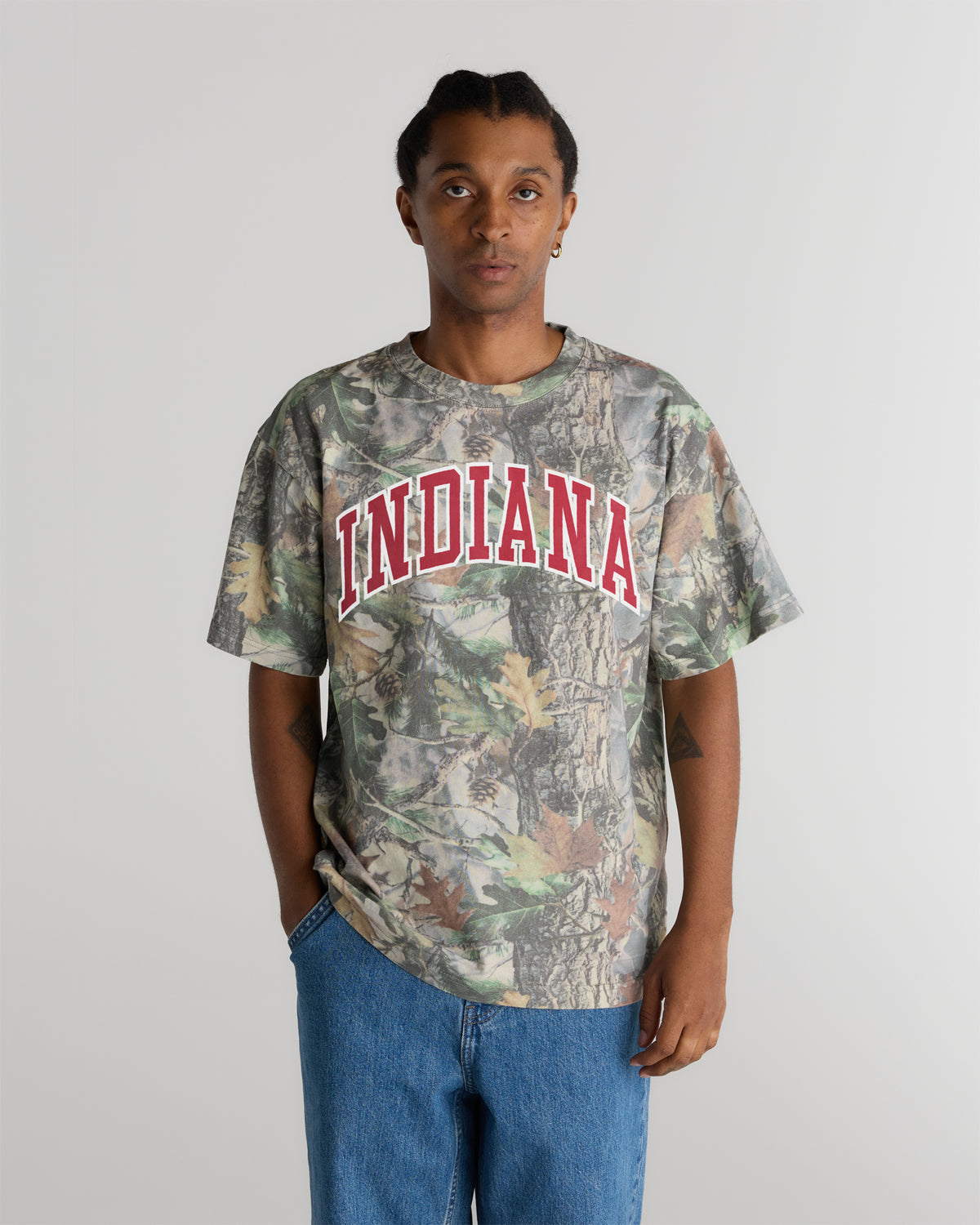 Indiana Heavyweight Campus Camo Tee