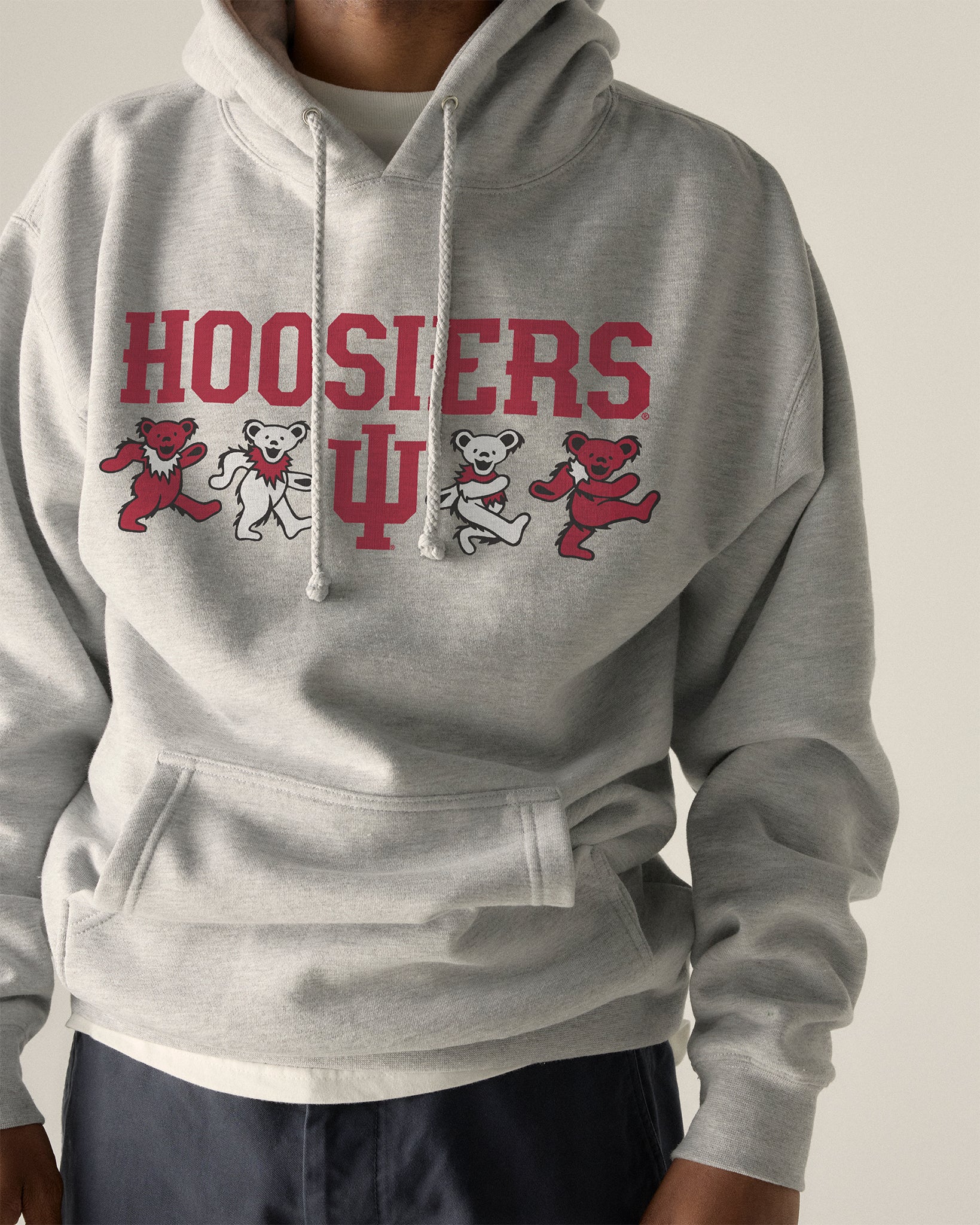 Indiana x Grateful Dead Mascot Bears Hoodie