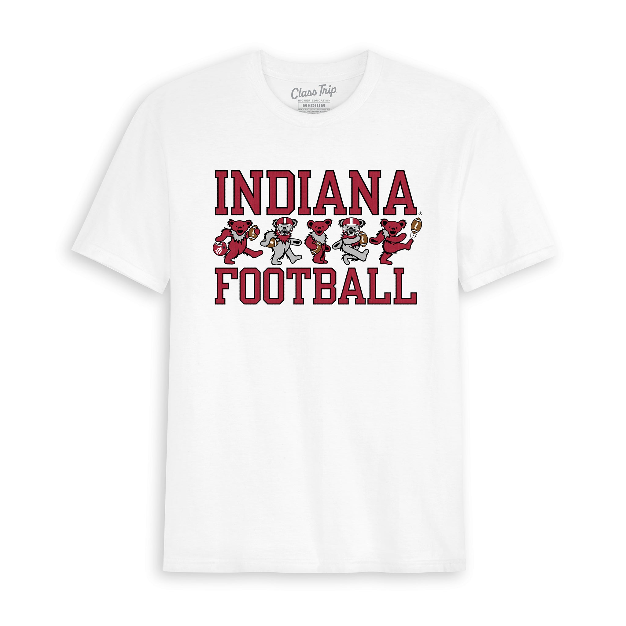 Indiana x Grateful Dead Football Bears Tee