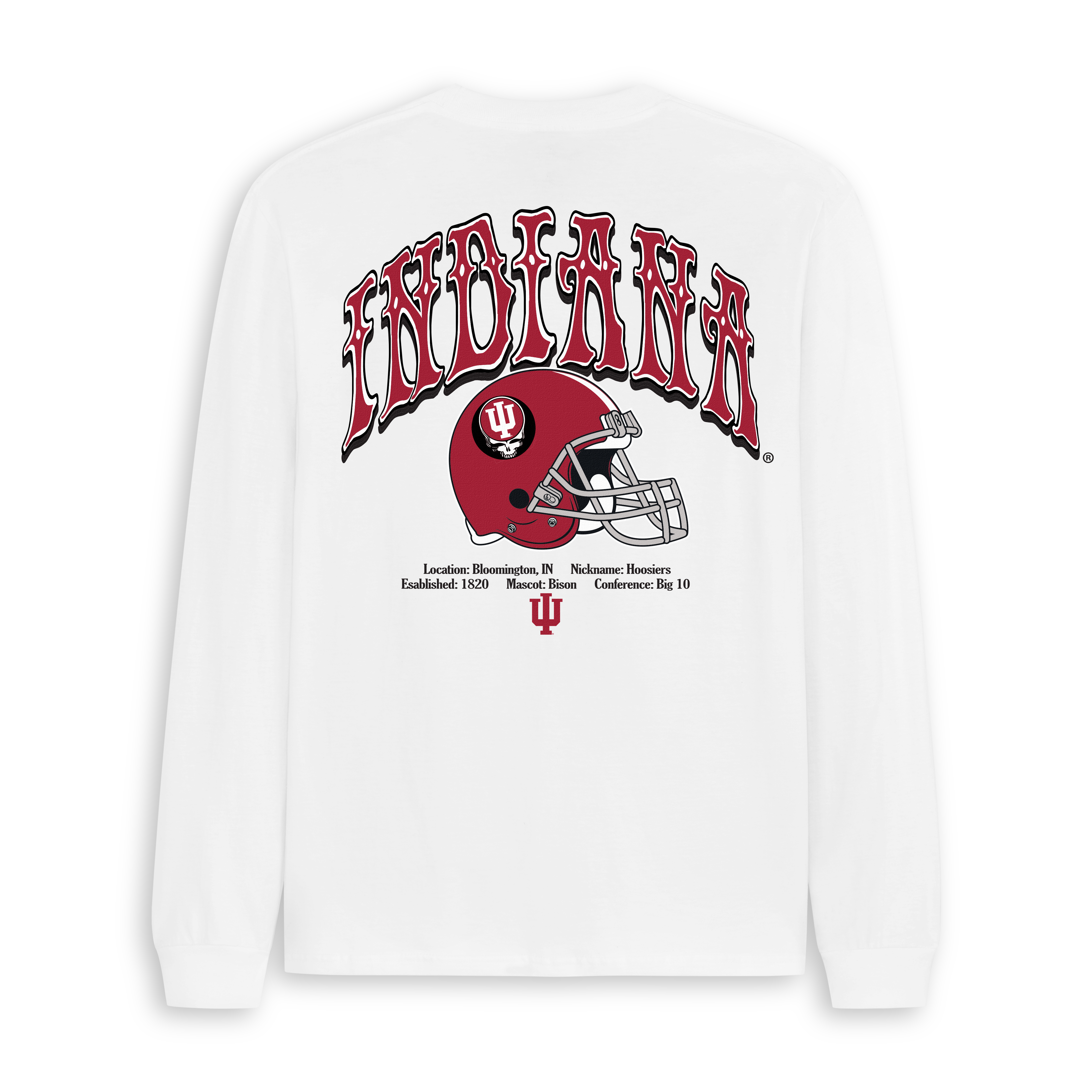 Indiana x Grateful Dead Steal Your Helmet Long Sleeve Tee