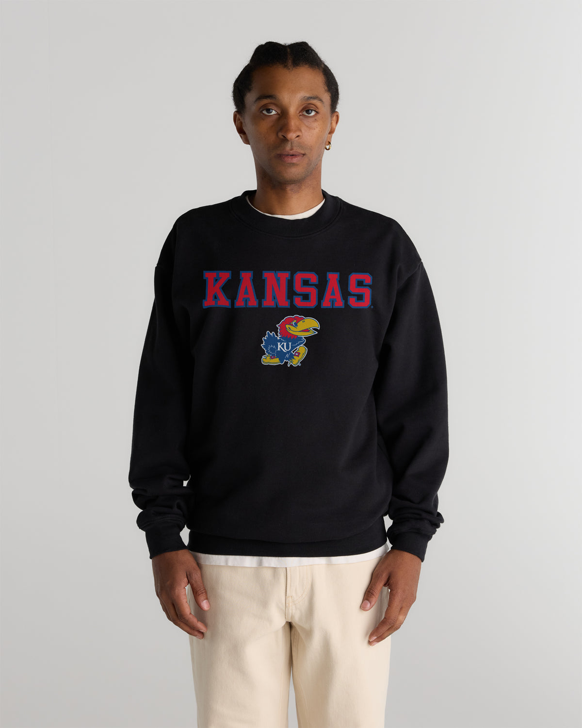 Kansas Heavyweight Campus Crewneck