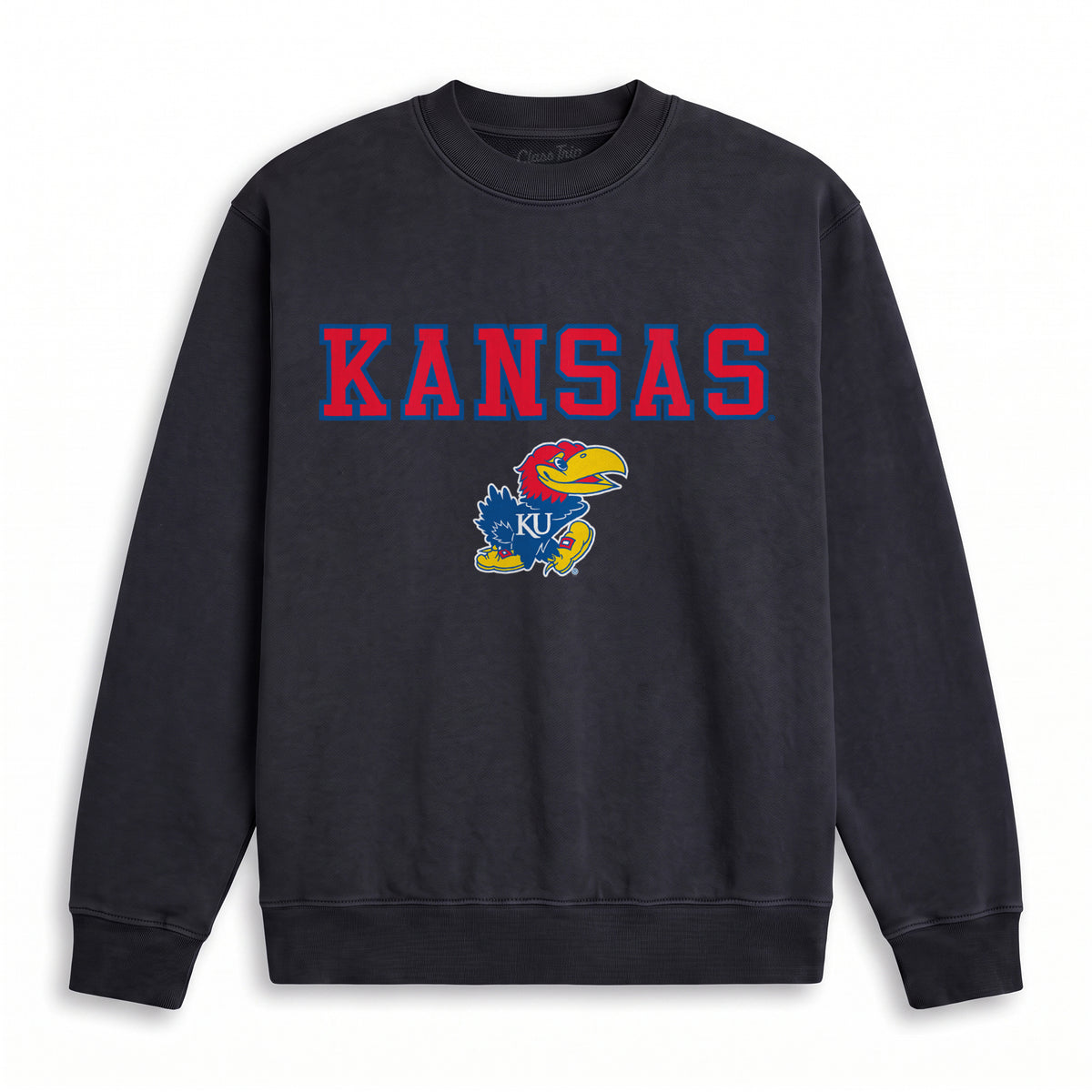 Kansas Heavyweight Campus Crewneck