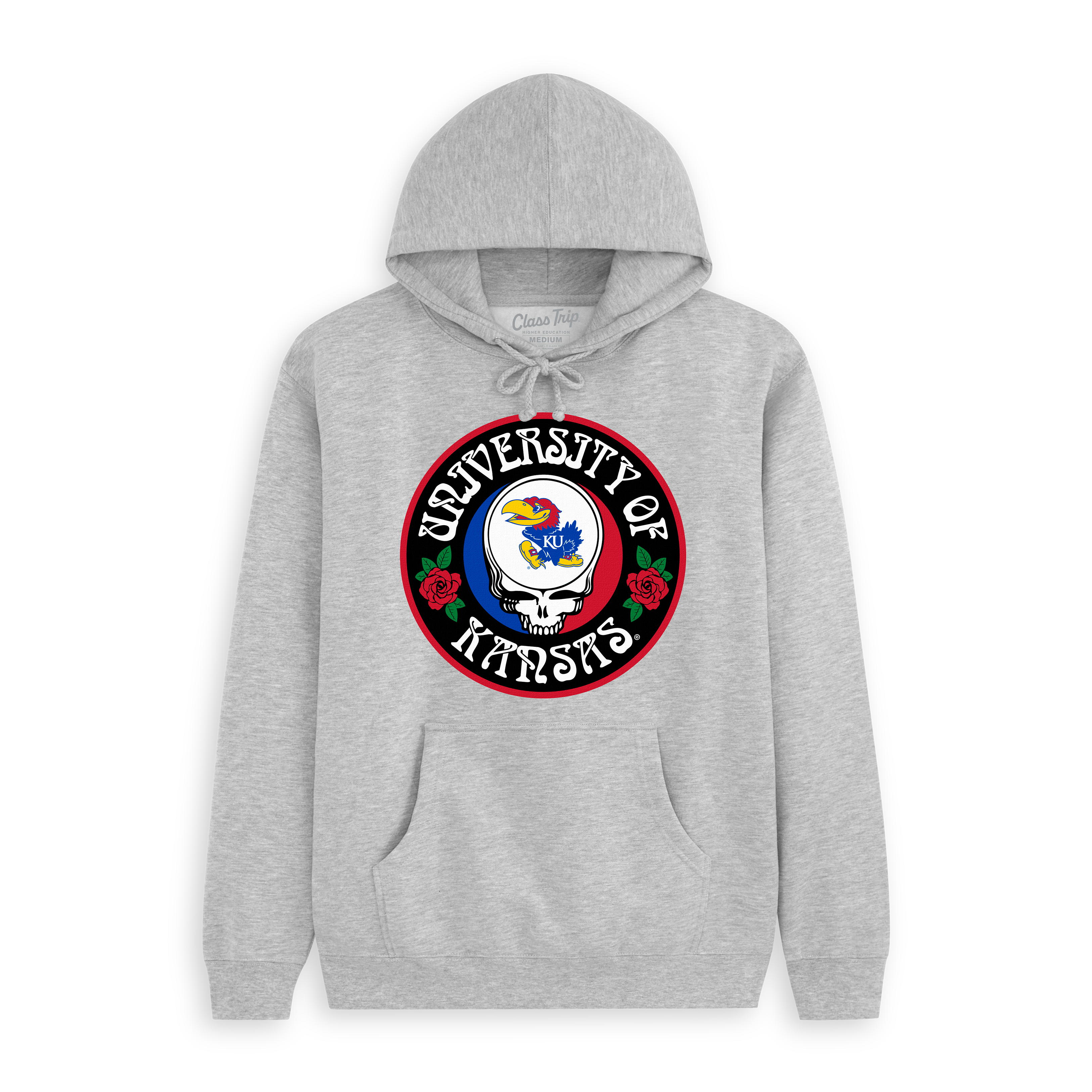 Kansas x Grateful Dead Run For The Roses Hoodie