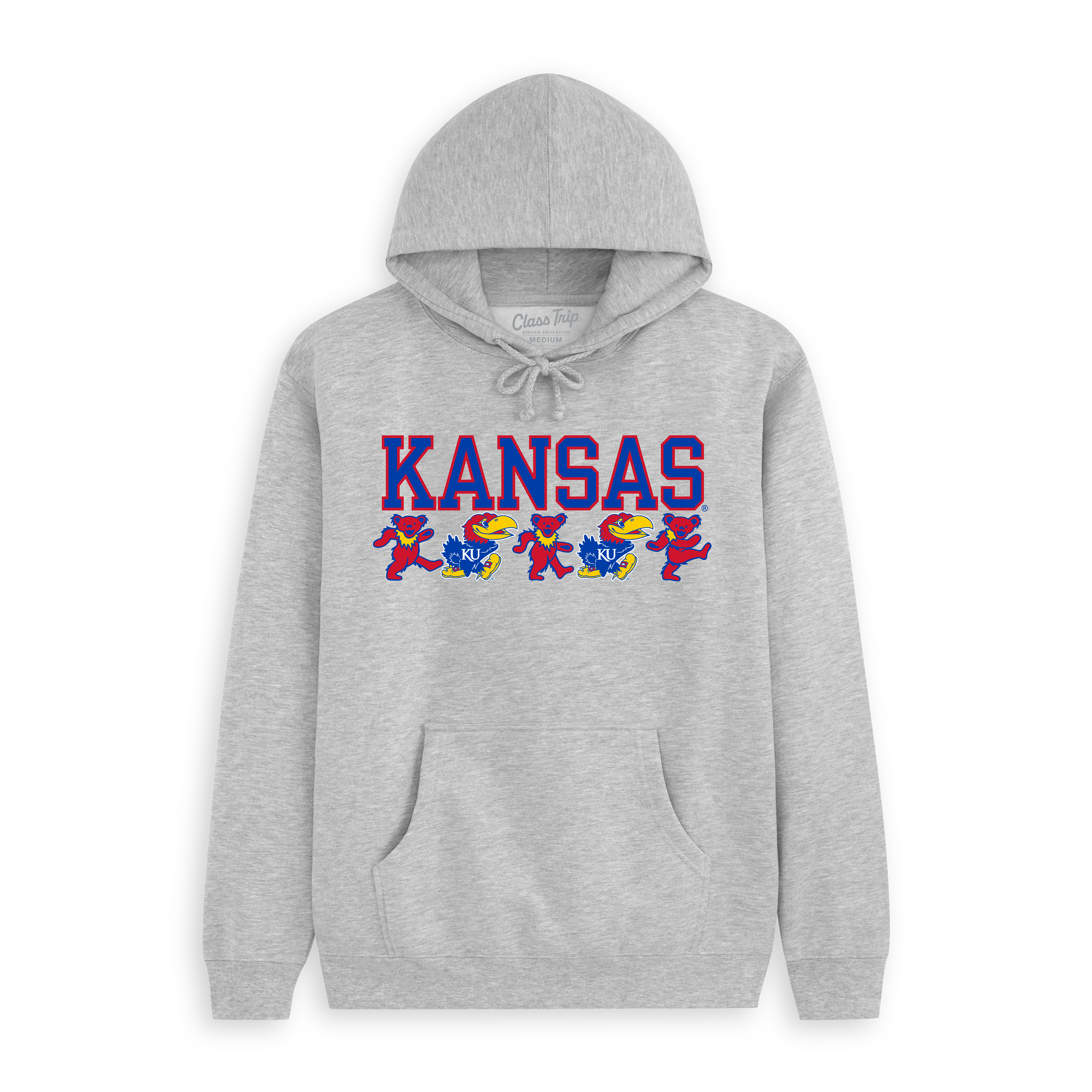 Kansas x Grateful Dead Mascot Bears Hoodie
