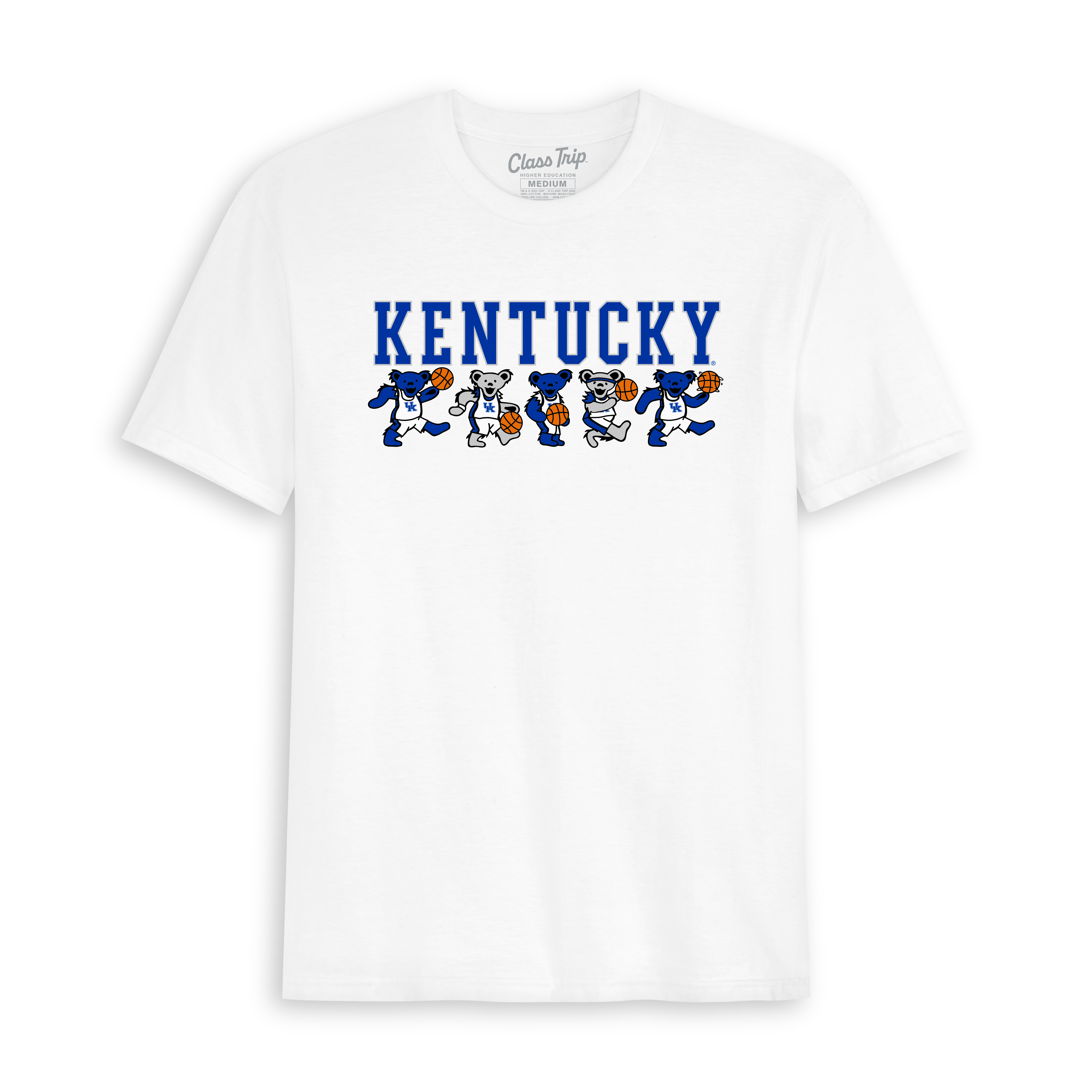 Kentucky x Grateful Dead Basketball Bears Tee