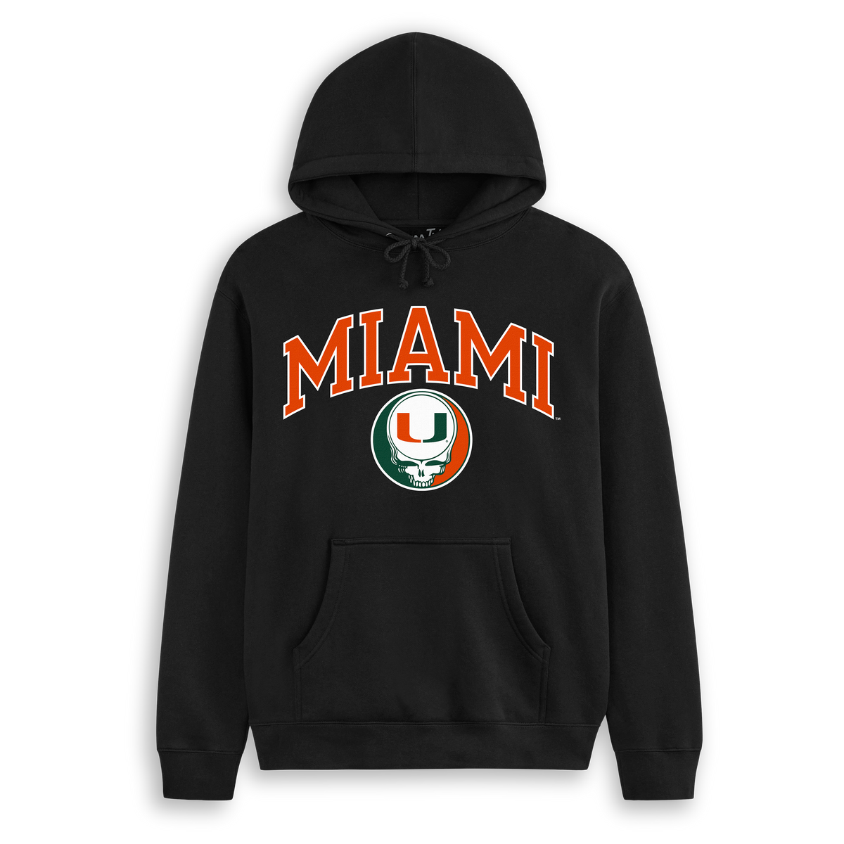 University of Miami x Grateful Dead Steal Your Face Arch Hoodie