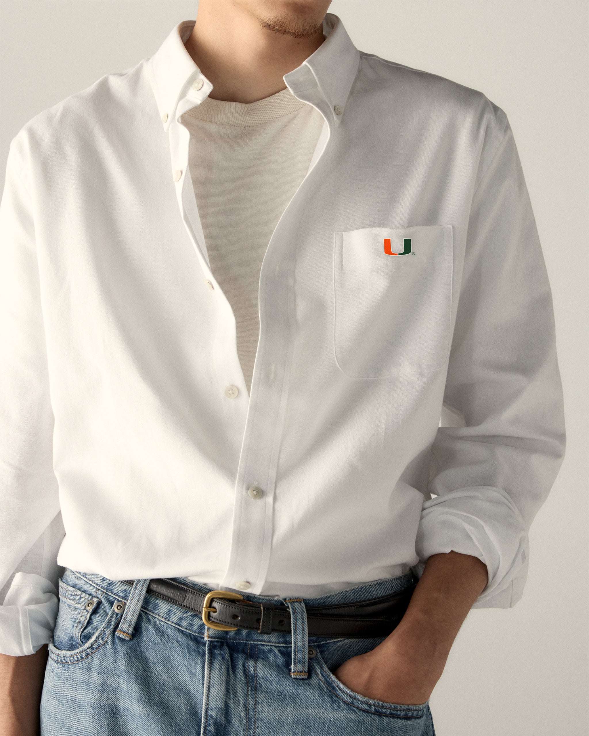 Miami Men's Cotton Oxford