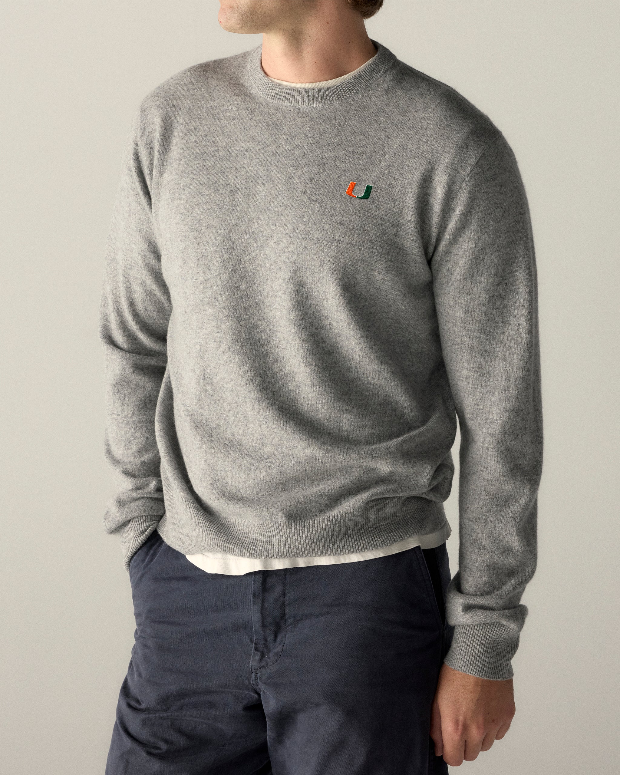 Miami Men’s Merino Crewneck Sweater