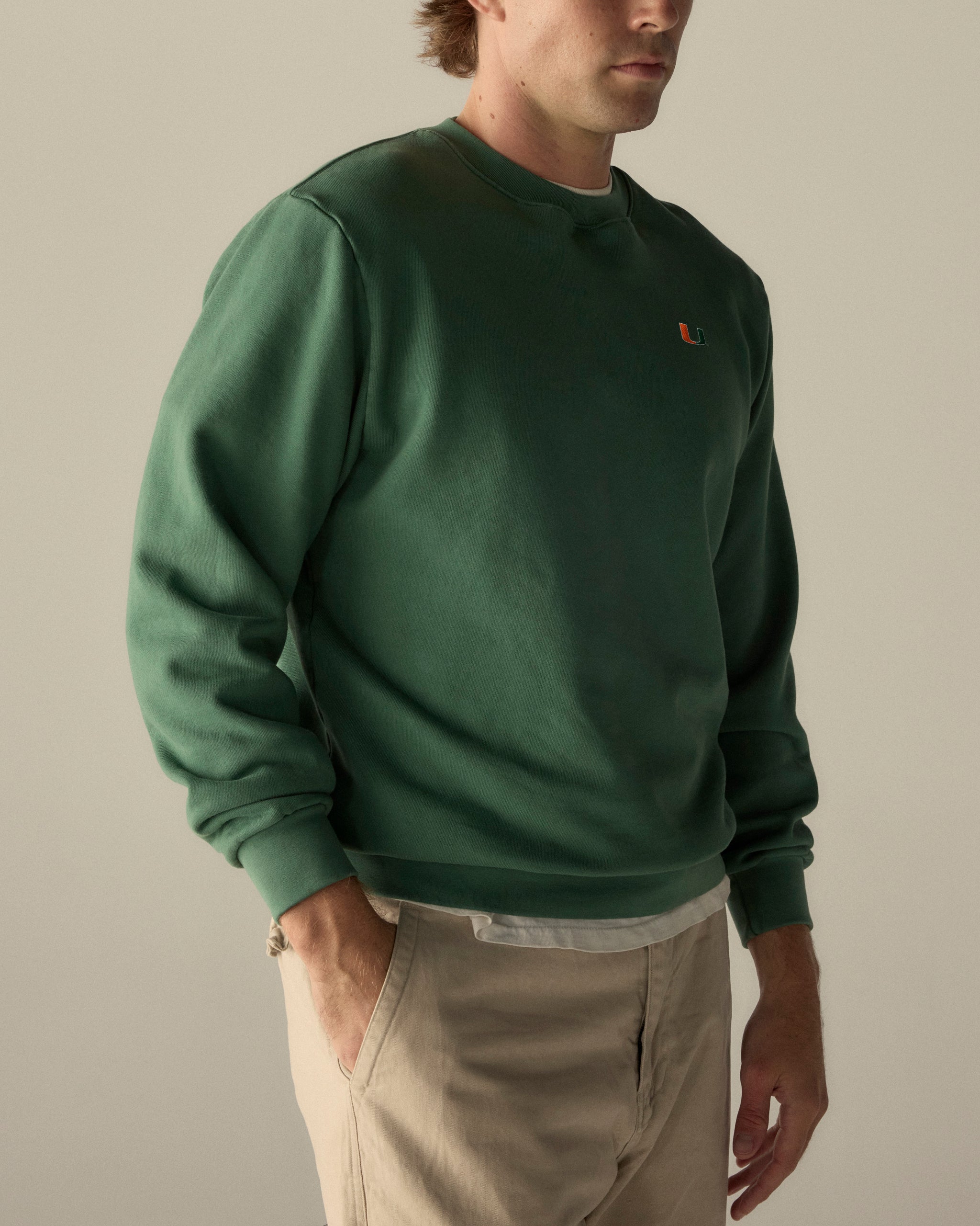Miami Men’s Merino Crewneck Sweater