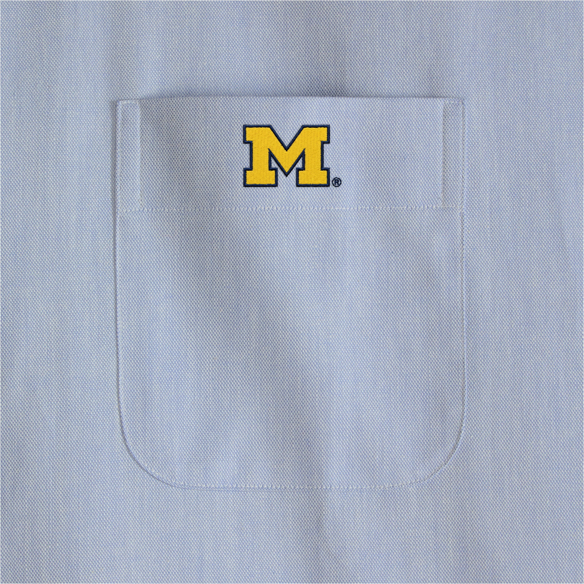 Michigan Women's Cotton Oxford