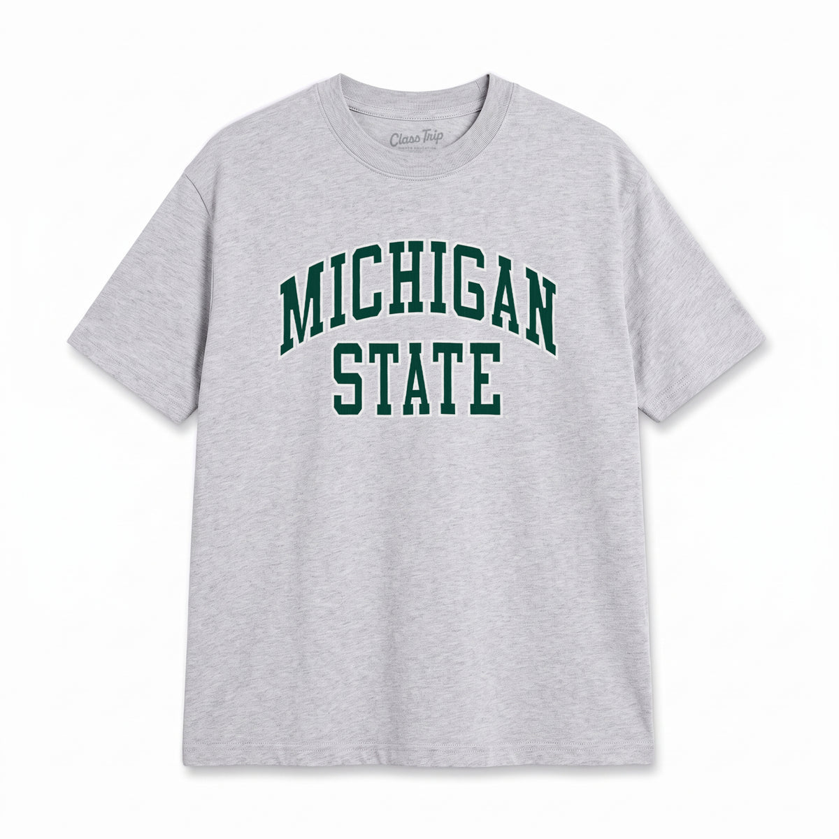 Michigan State Heavyweight Washed Campus Tee