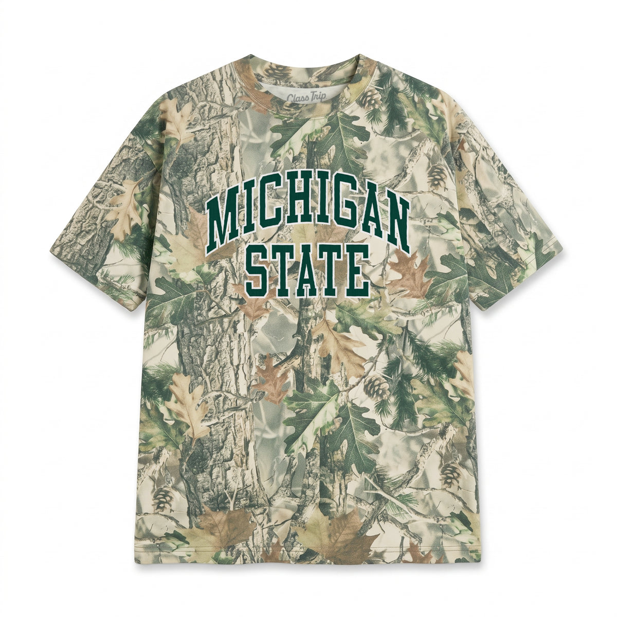 Michigan State Heavyweight Campus Camo Tee