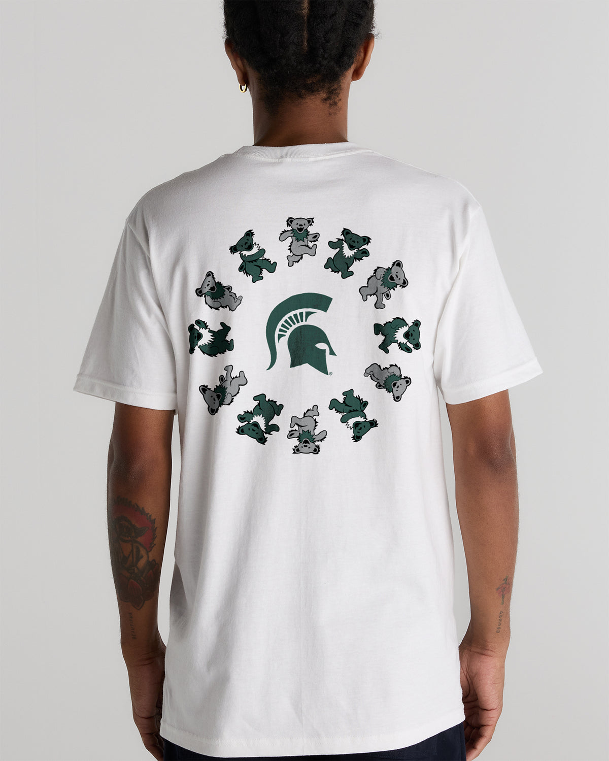 Michigan State x Grateful Dead Circle Bears Tee