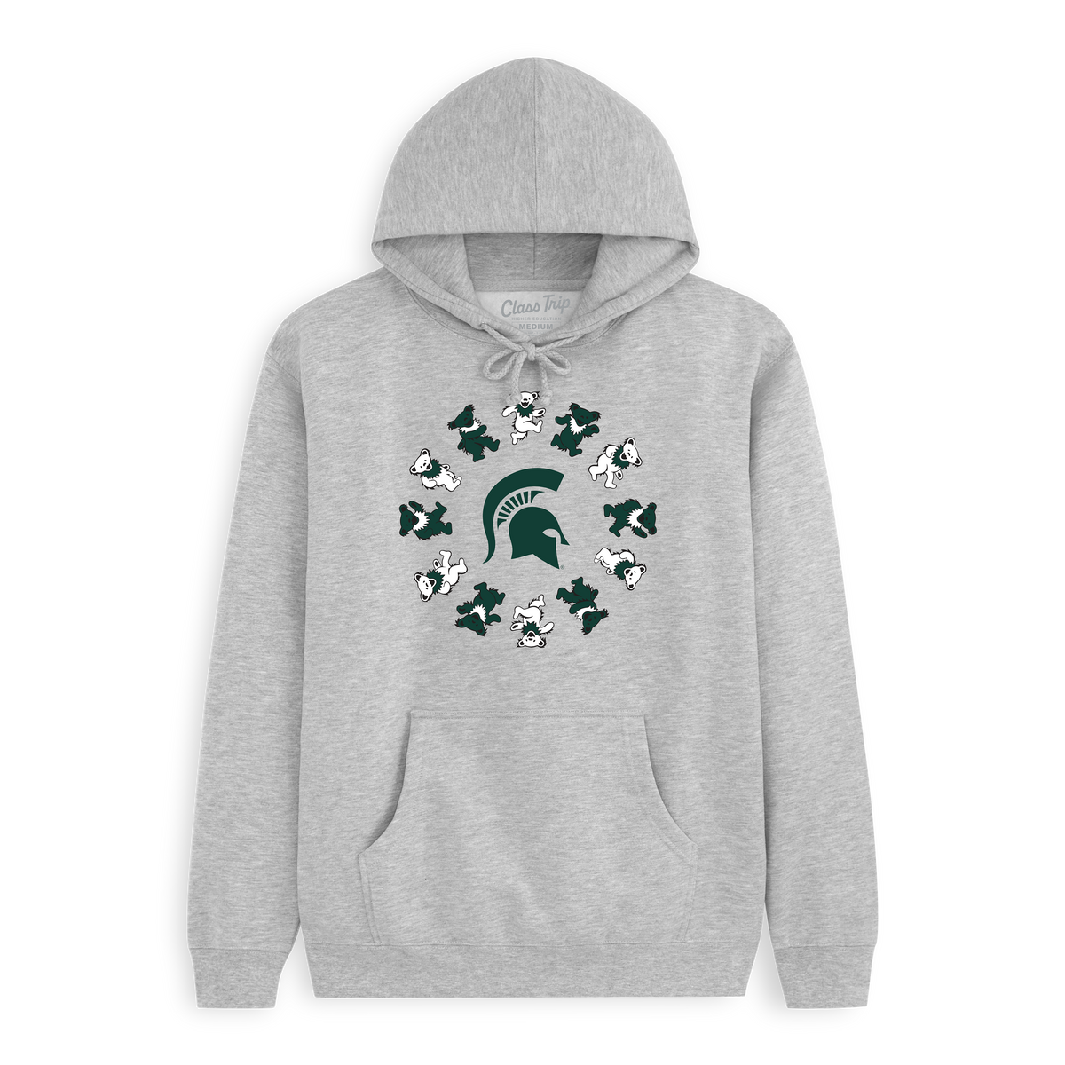 Michigan State x Grateful Dead Circle Bears Hoodie