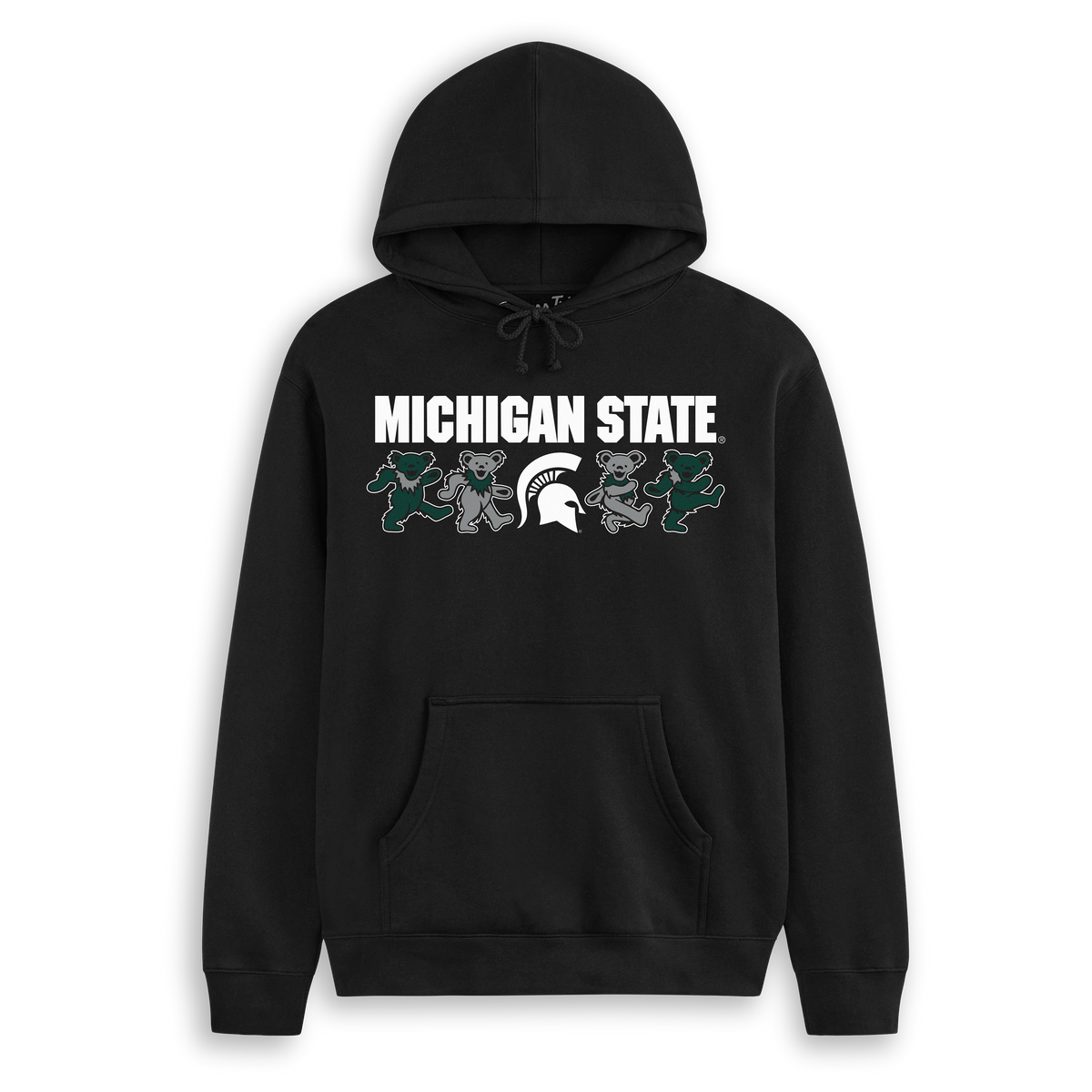 Michigan State x Grateful Dead Mascot Bears Hoodie
