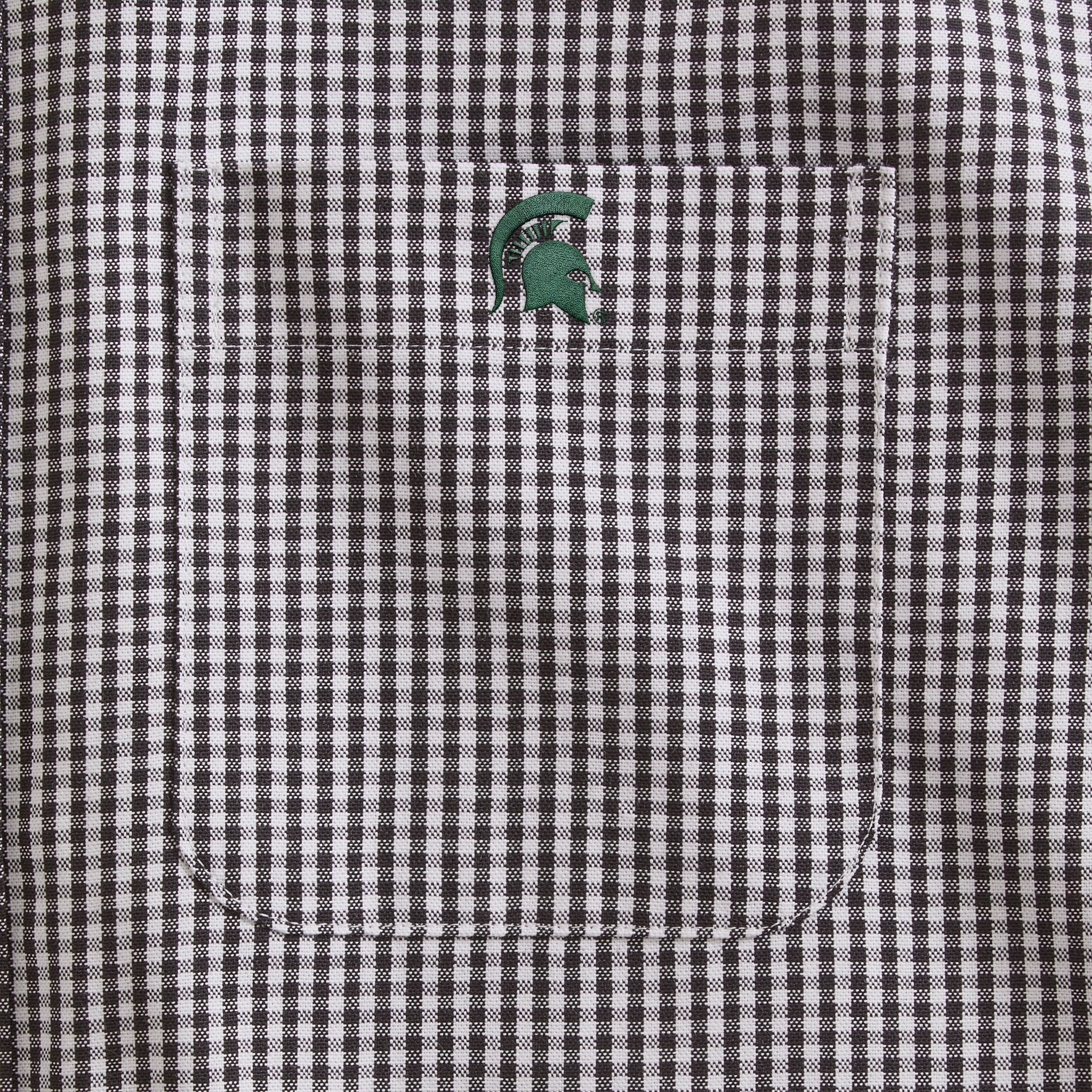 Michigan State Men's Cotton Oxford