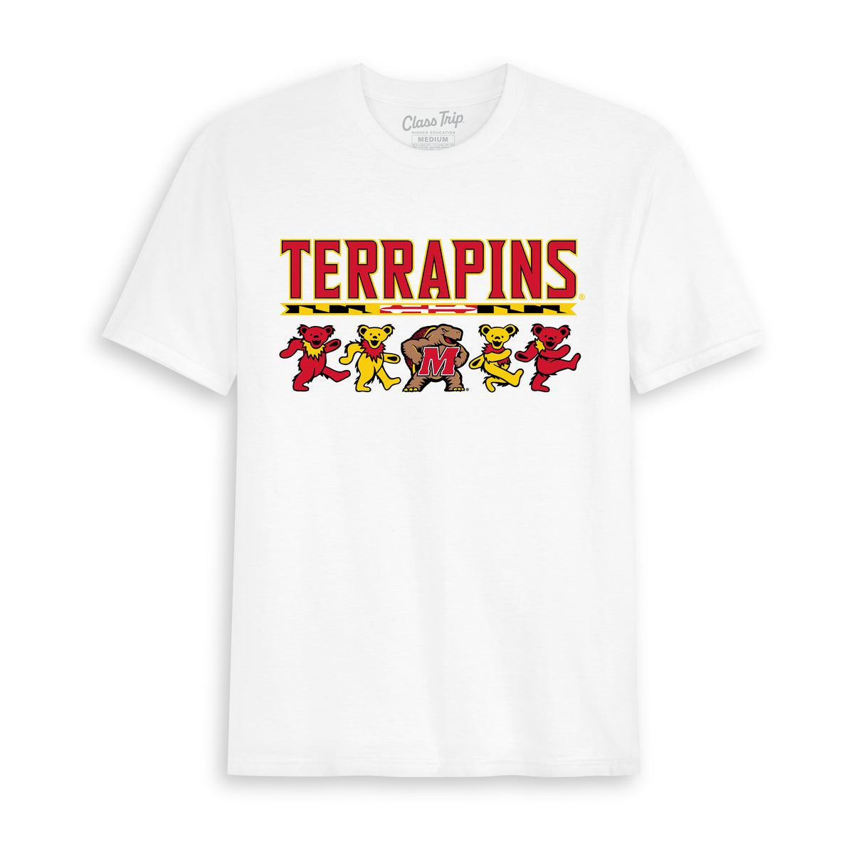 Maryland x Grateful Dead Mascot Bears Tee
