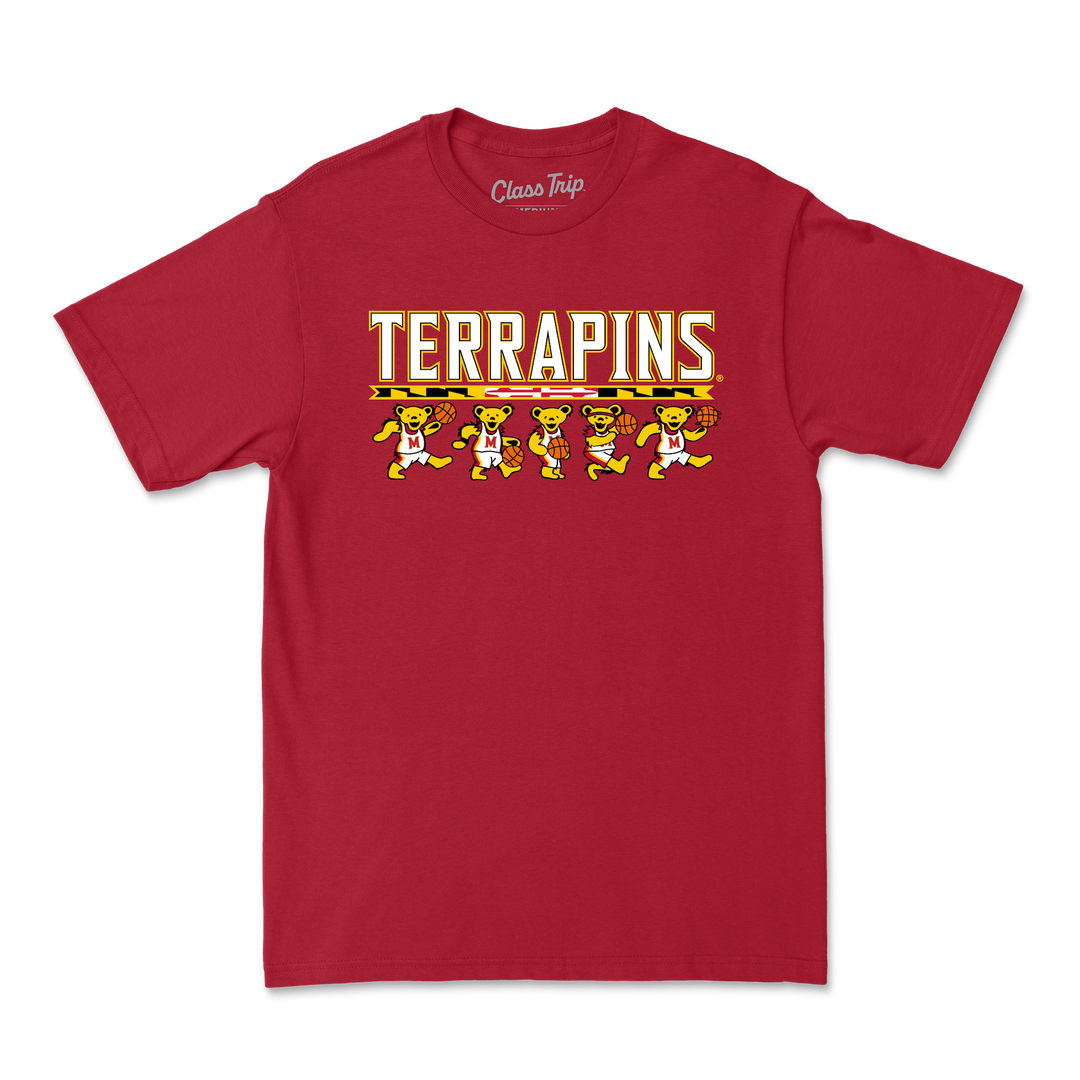 Maryland x Grateful Dead Basketball Bears Tee