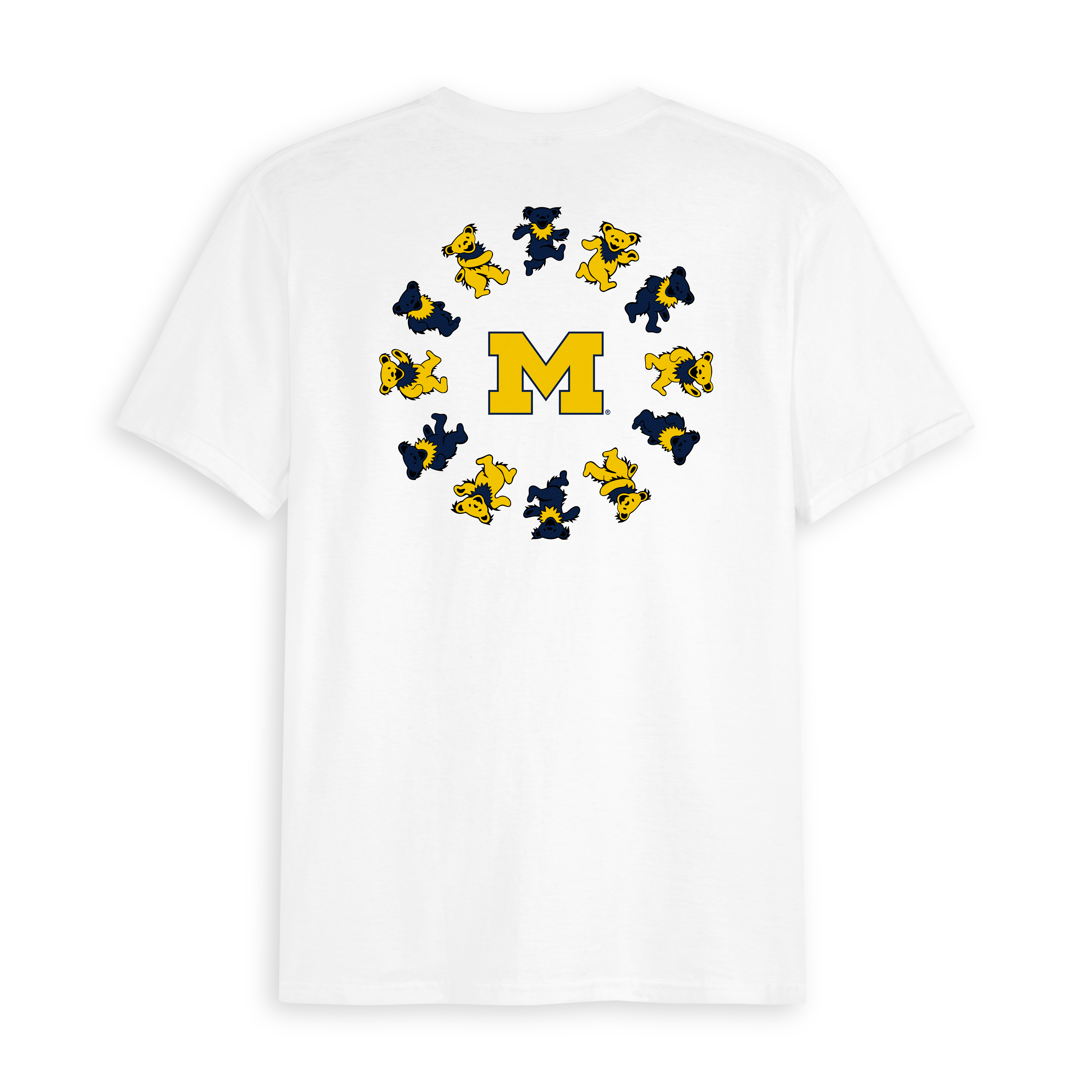 Michigan x Grateful Dead Circle Bears Tee – Class Trip