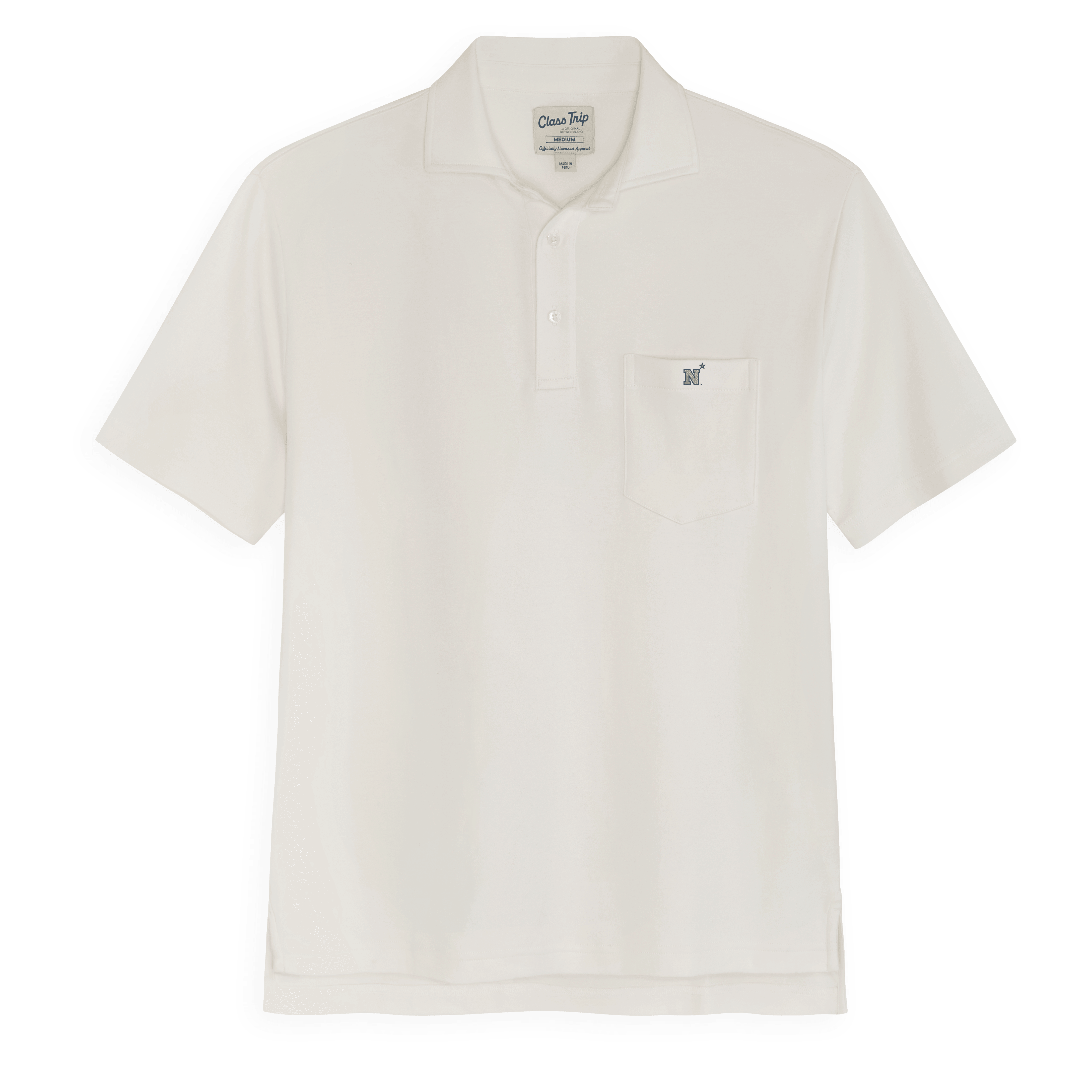 Naval Academy Organic Cotton Pocket Polo