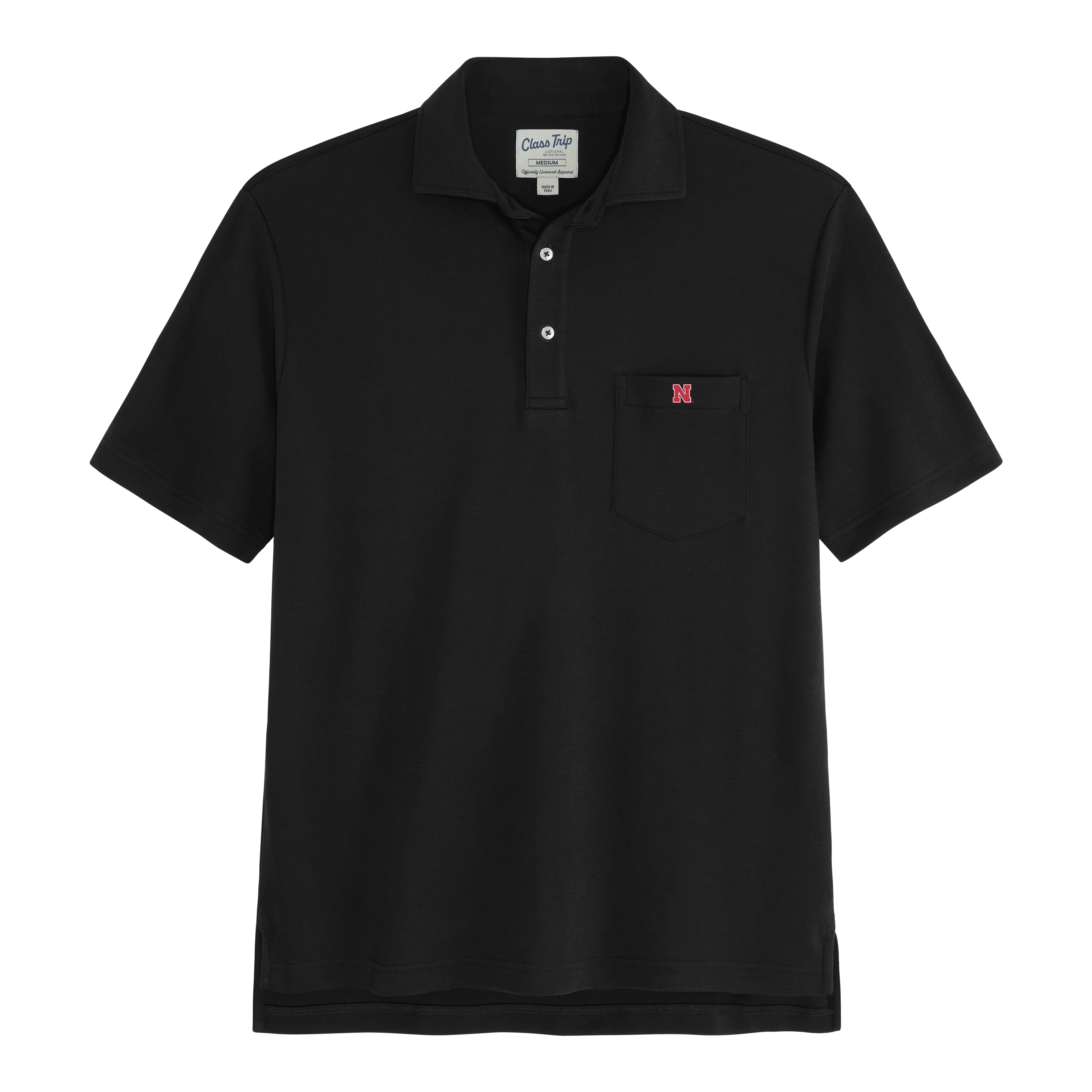 Nebraska Organic Cotton Pocket Polo