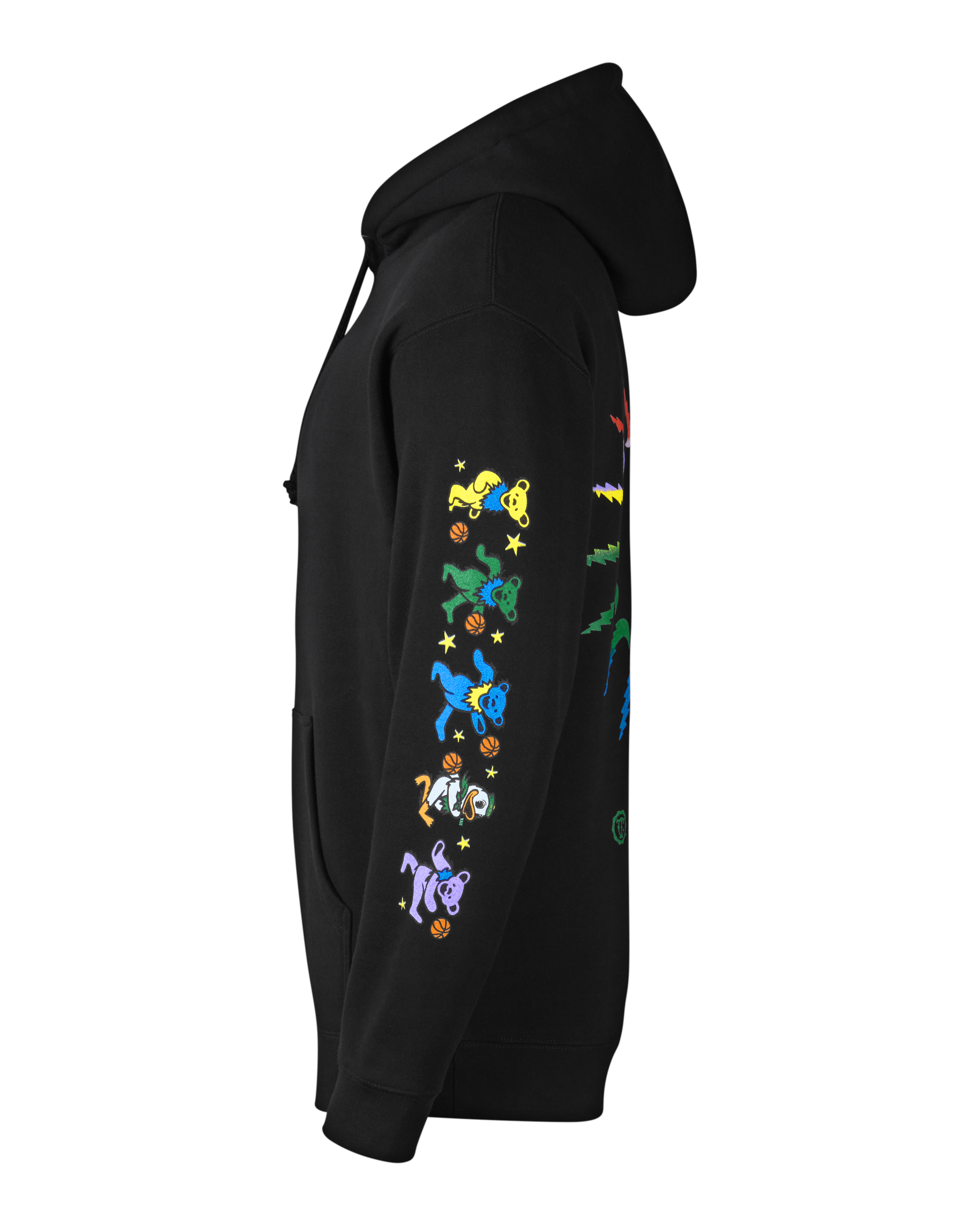 Grateful Ducks Rainbow Spiral Hoodie