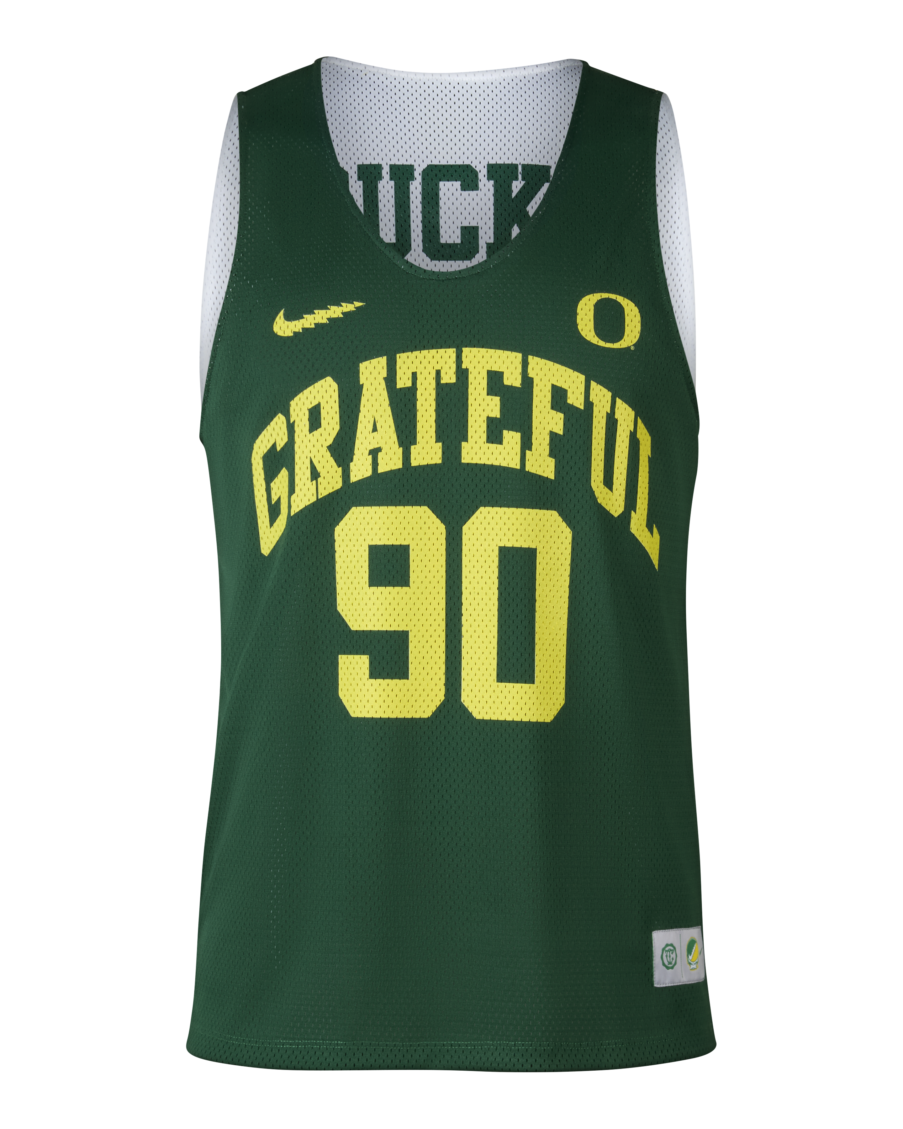 ducks gear Grateful Ducks Men's Reversible Basketball Practice Jersey