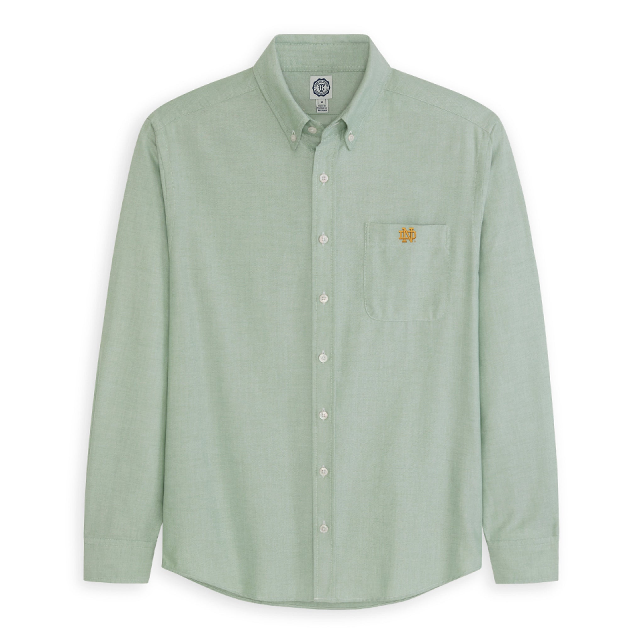 Notre Dame Men's Cotton Oxford