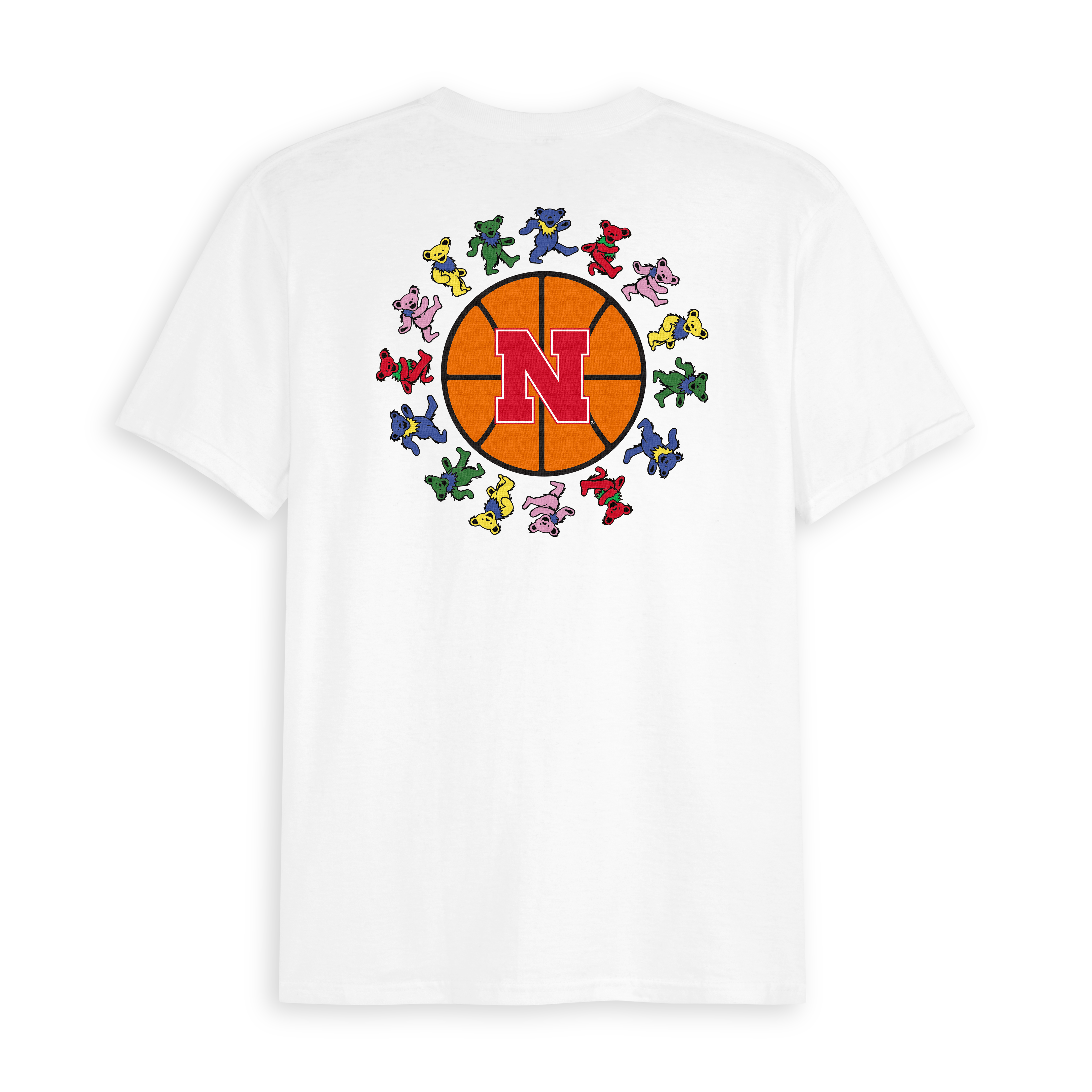 Nebraska x Grateful Dead Full Court Bears Tee
