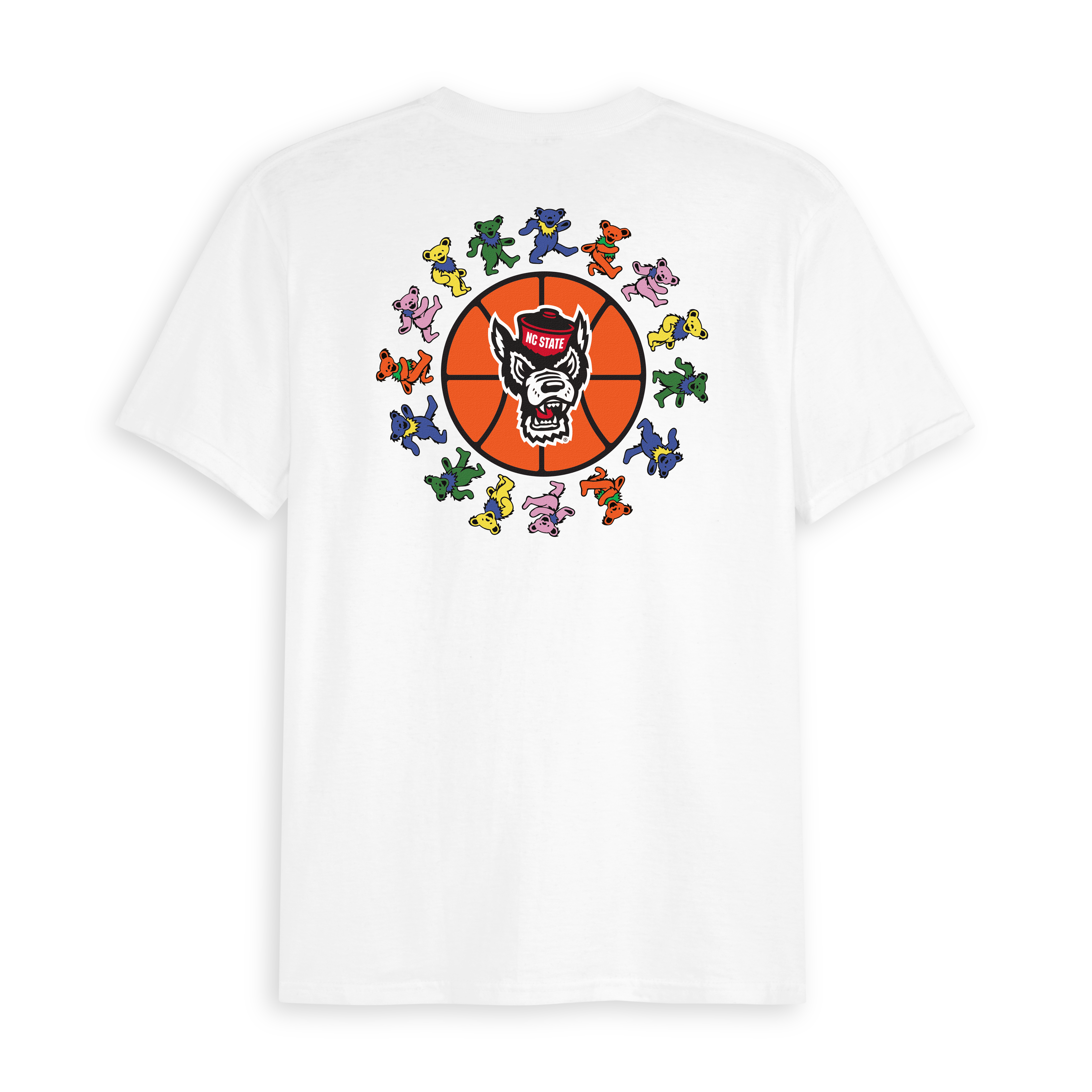 NC State x Grateful Dead Full Court Bears Tee