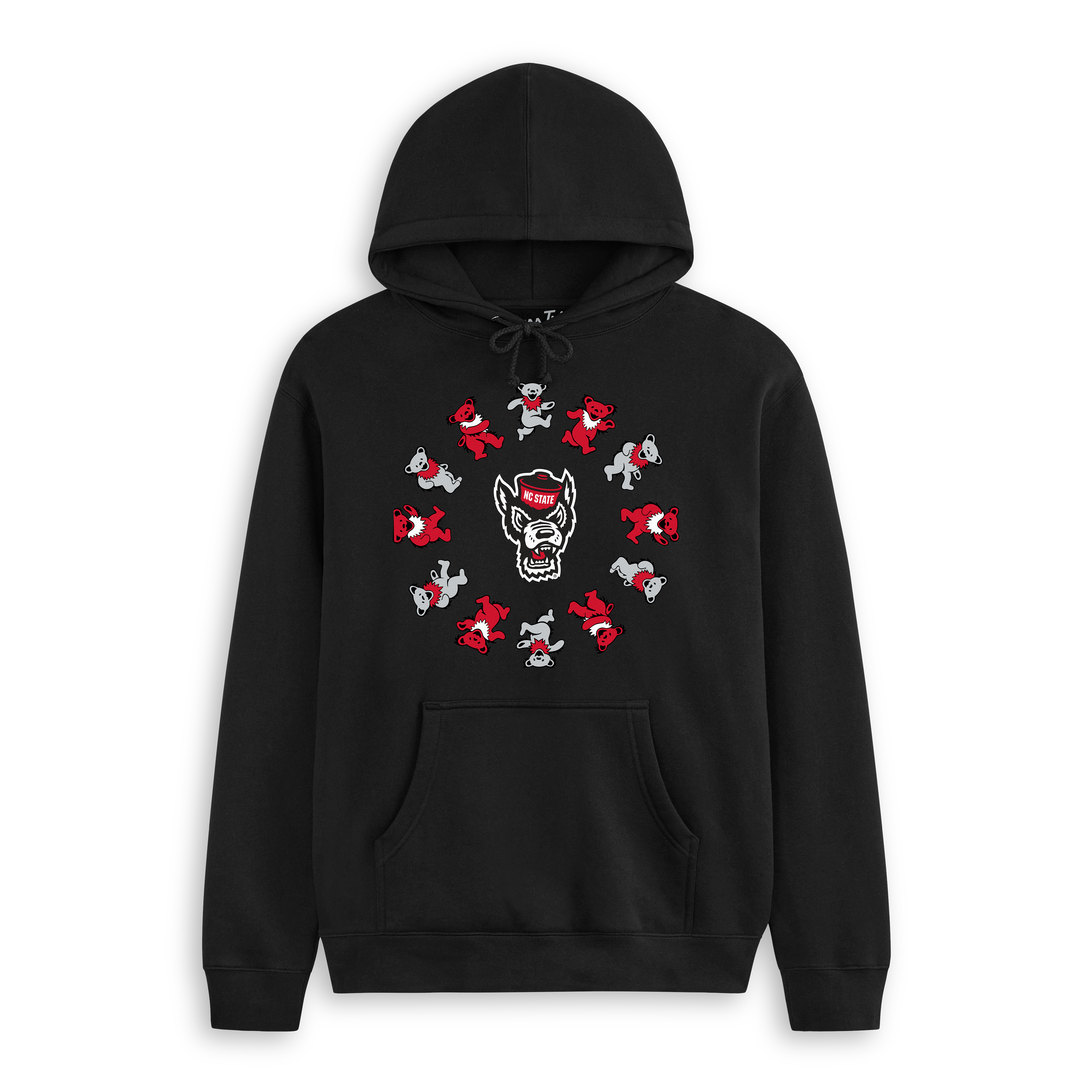 NC State x Grateful Dead Circle Bears Hoodie