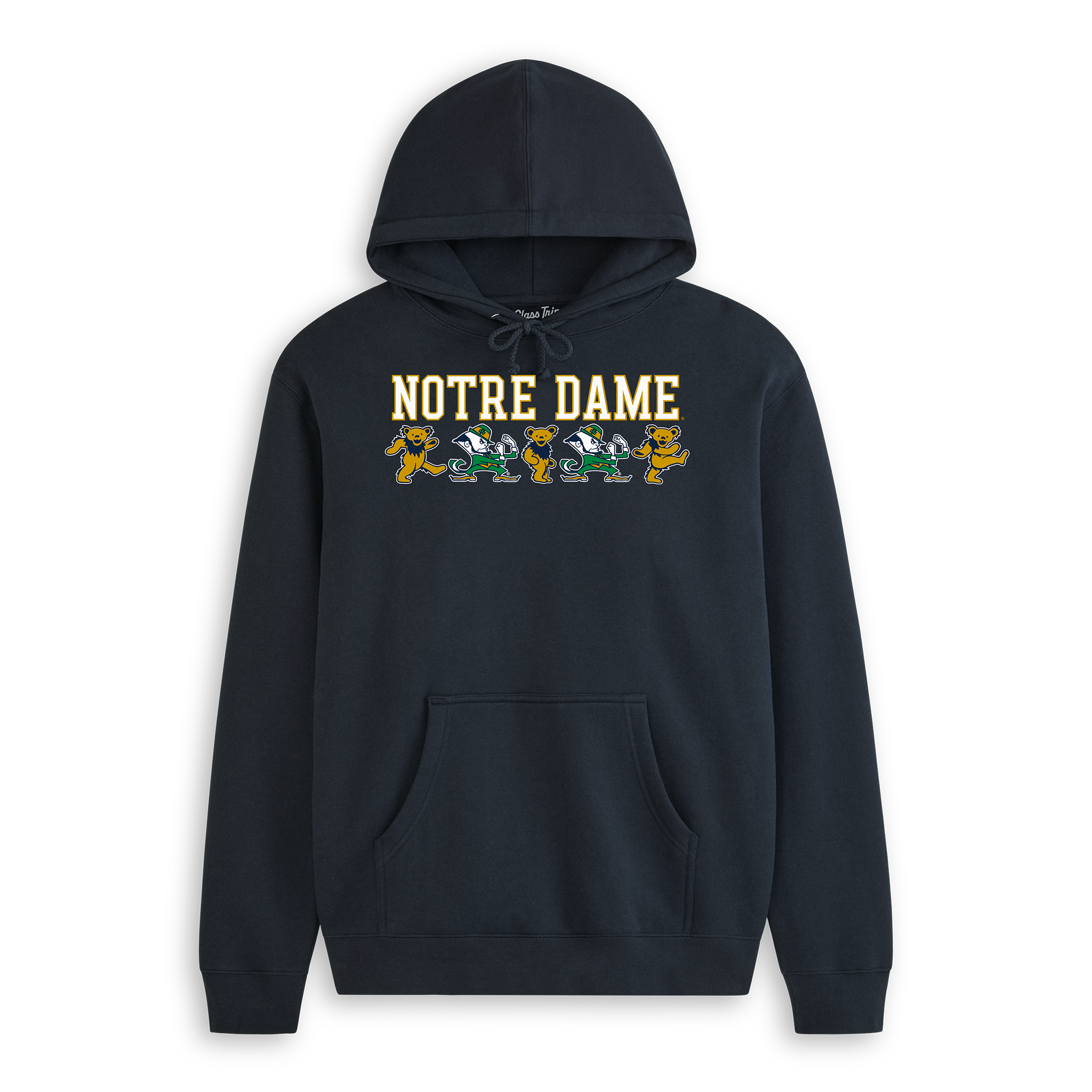 Notre Dame x Grateful Dead Mascot Bears Hoodie – Class Trip