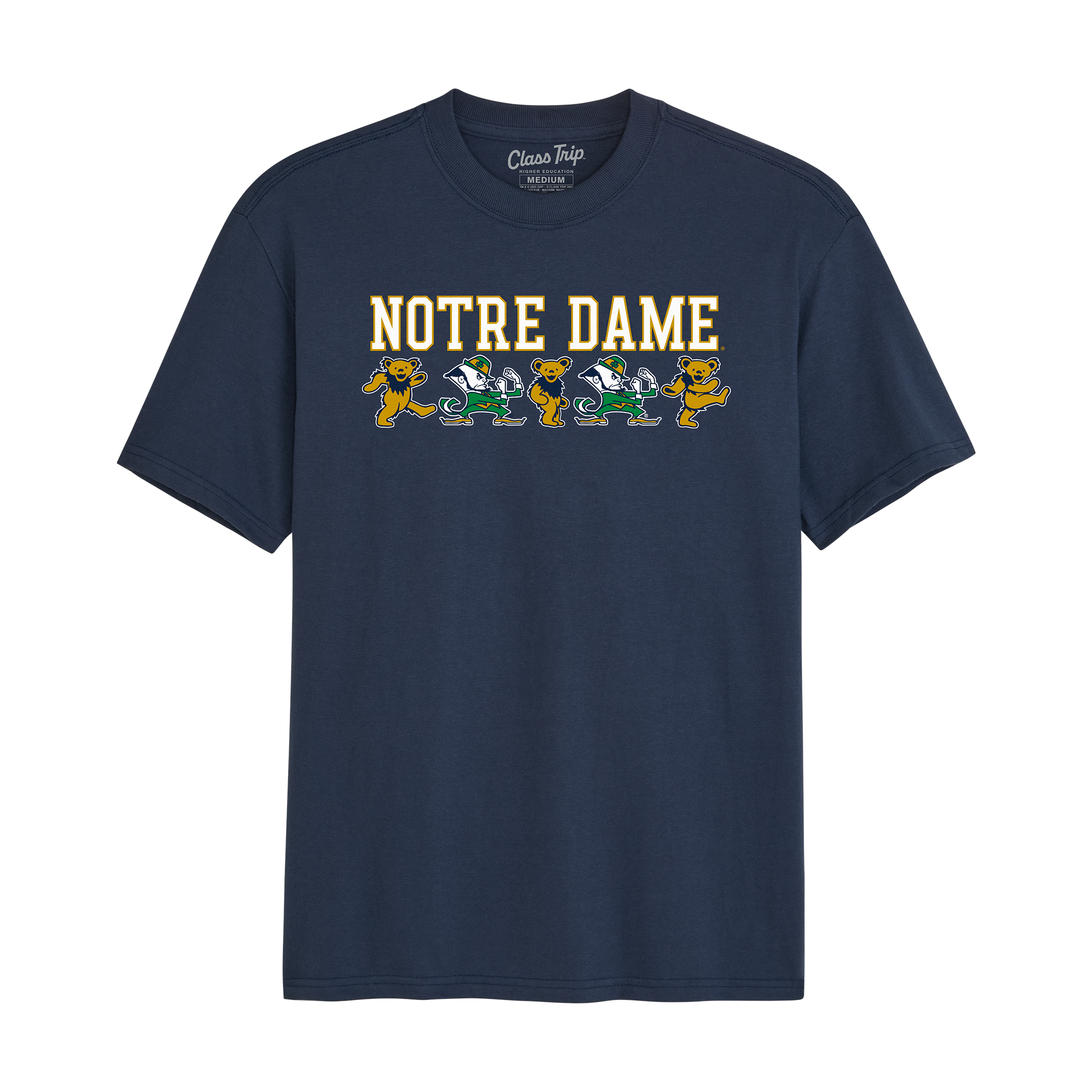 Notre Dame x Grateful Dead Mascot Bears Tee