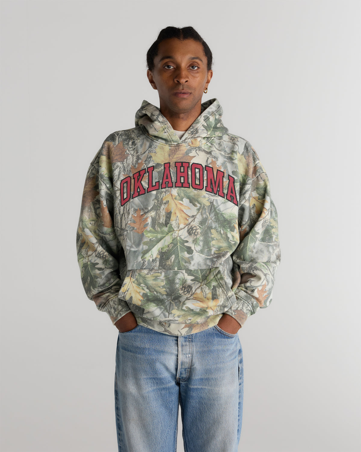 Oklahoma Heavyweight Campus Camo Hoodie