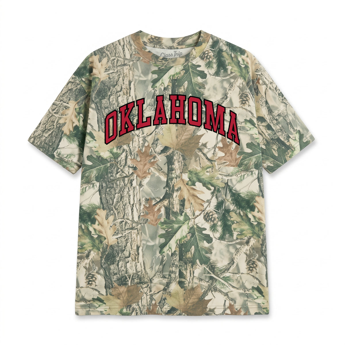 Oklahoma Heavyweight Campus Camo Tee