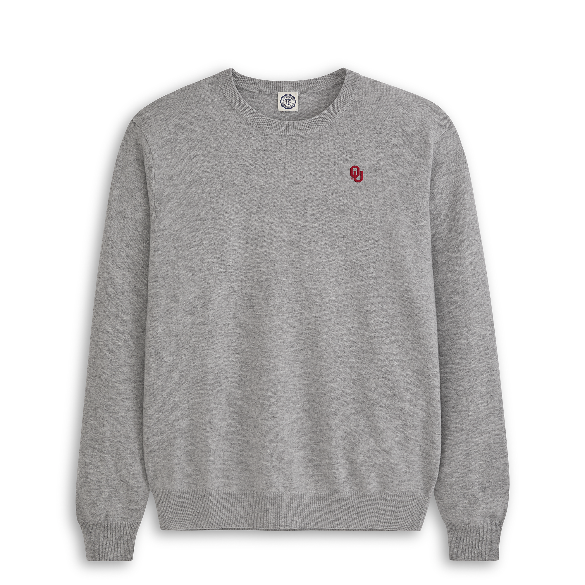 Oklahoma Men’s Merino Crewneck Sweater
